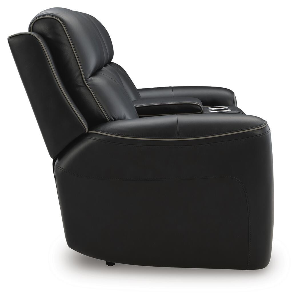 5Z-Relaxation Power Reclining Loveseat with Console - image 5