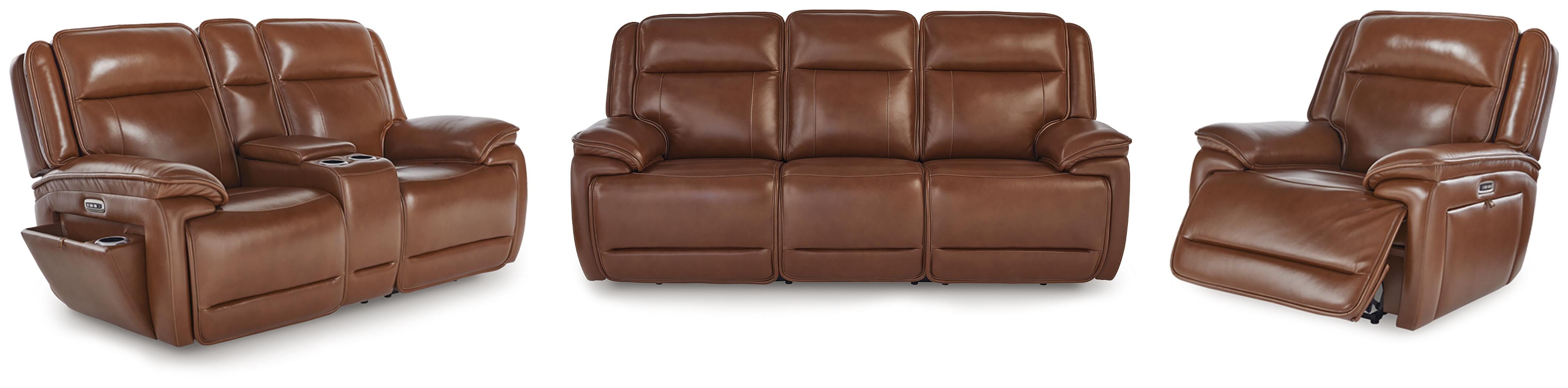 Healy Pier Power Reclining Sofa, Loveseat and Recliner - image 1
