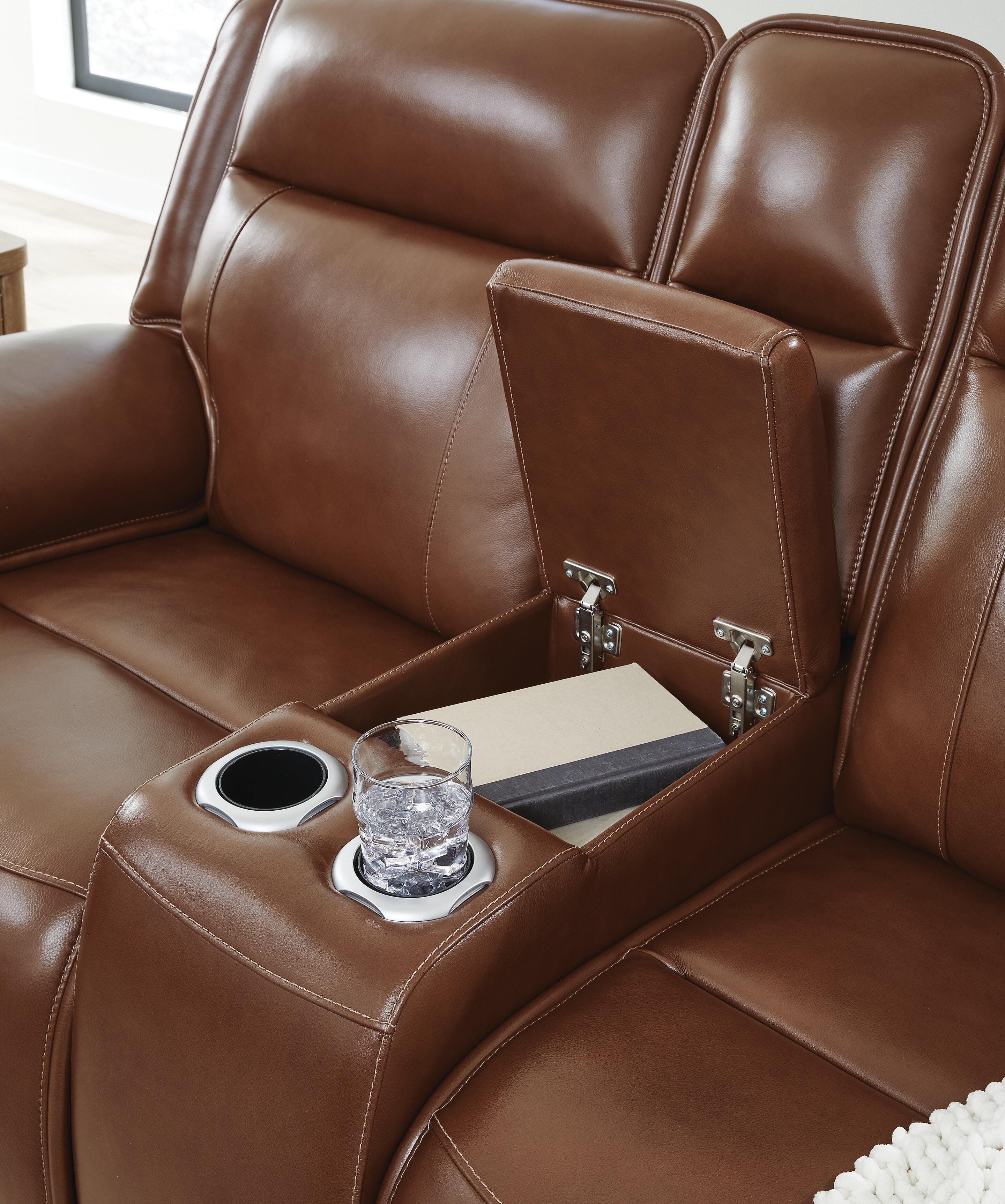 Healy Pier Power Reclining Loveseat with Console - image 6