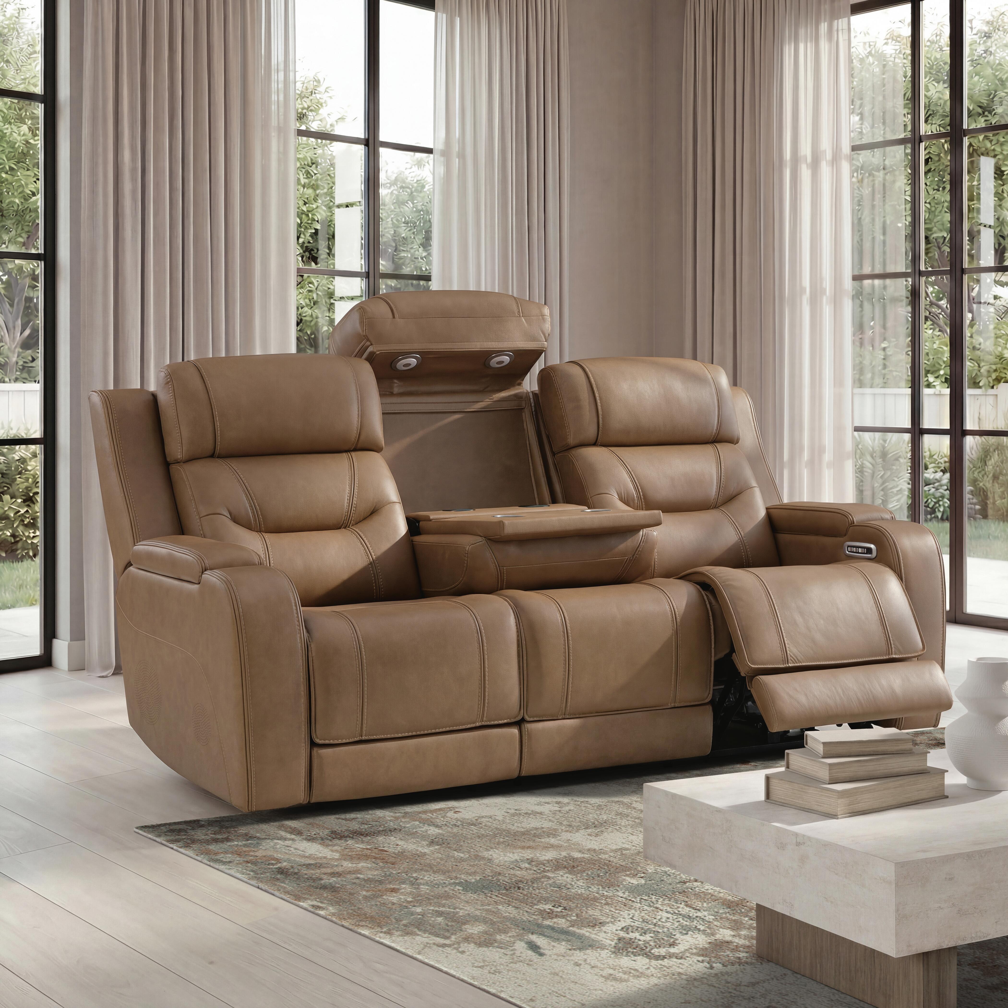 Dreamer Power Reclining Sofa with Audio Seating - image 2