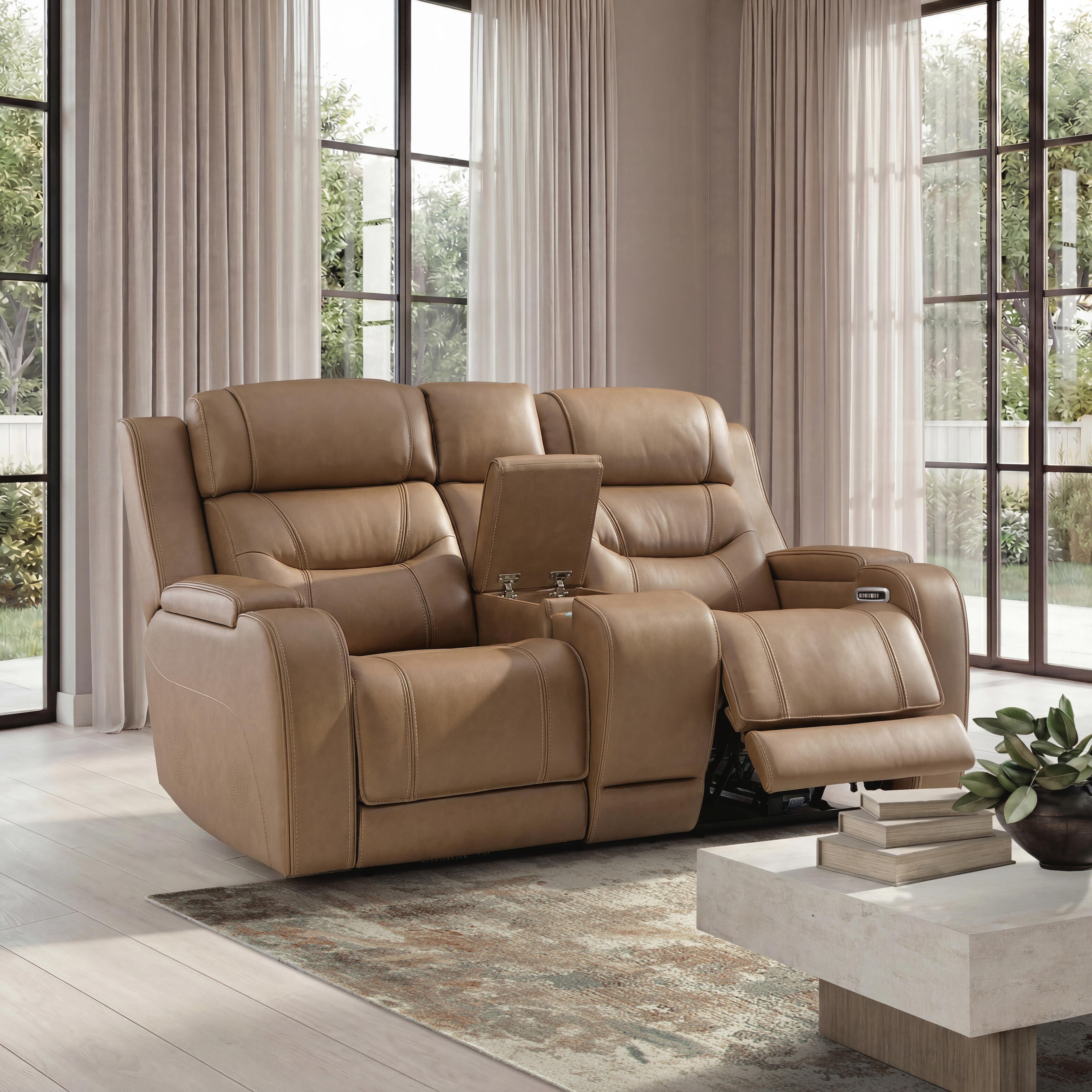 Dreamer Power Reclining Loveseat with Audio Seating - image 2