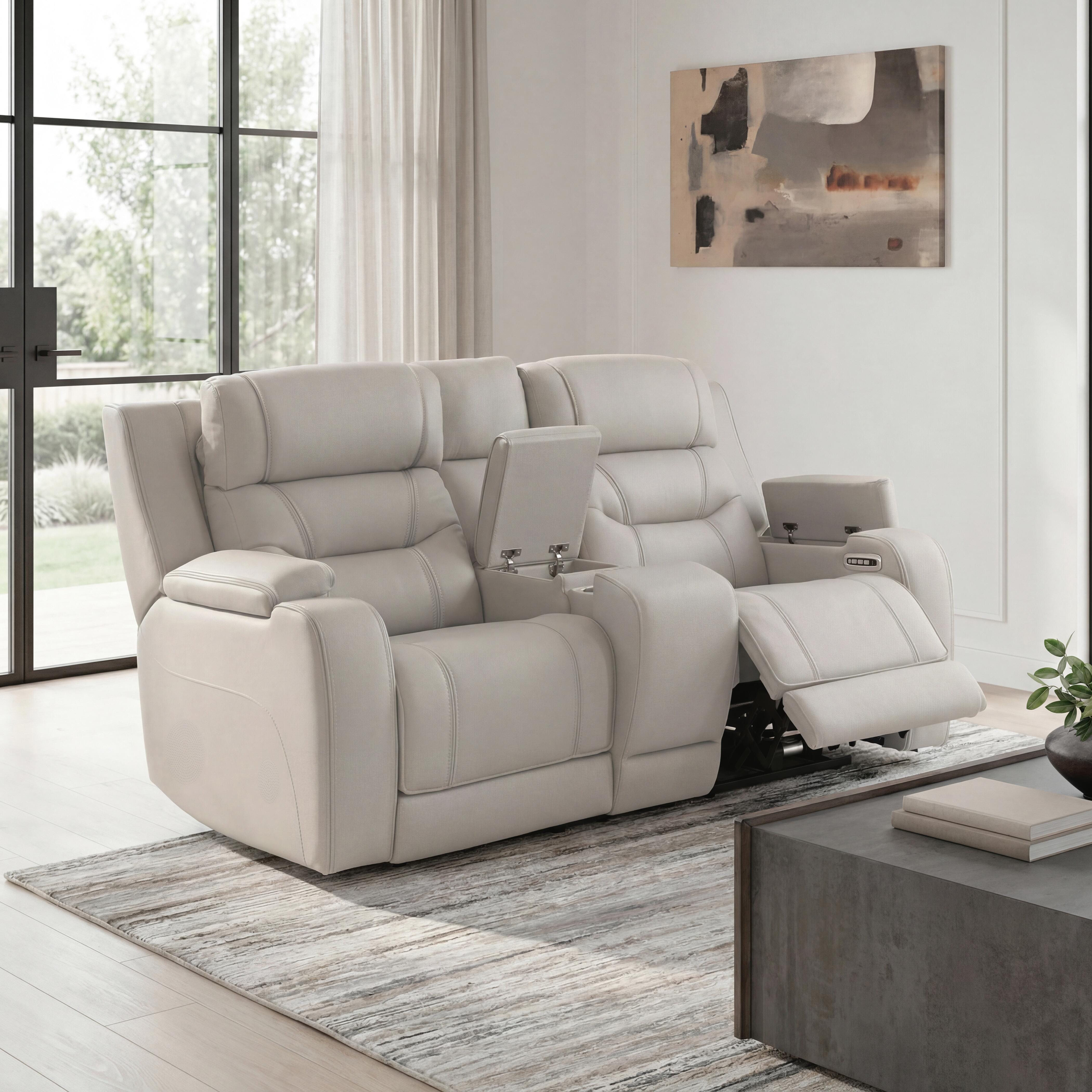 Dreamer Power Reclining Loveseat with Audio Seating - image 2