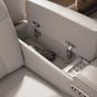 Dreamer Power Reclining Sofa with Audio Seating, Gray, large