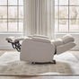 Dreamer Power Reclining Sofa with Audio Seating, Gray, large