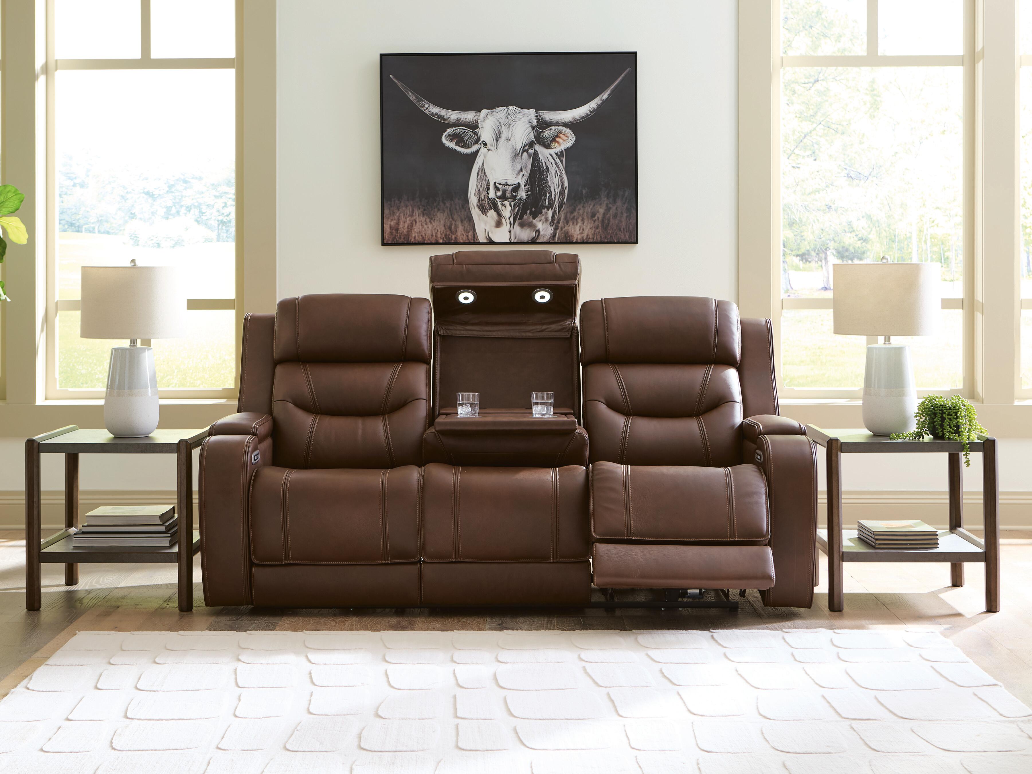 Dreamer Power Reclining Sofa with Audio Seating - image 8