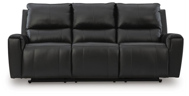 Danemere Manual Leather Reclining Sofa