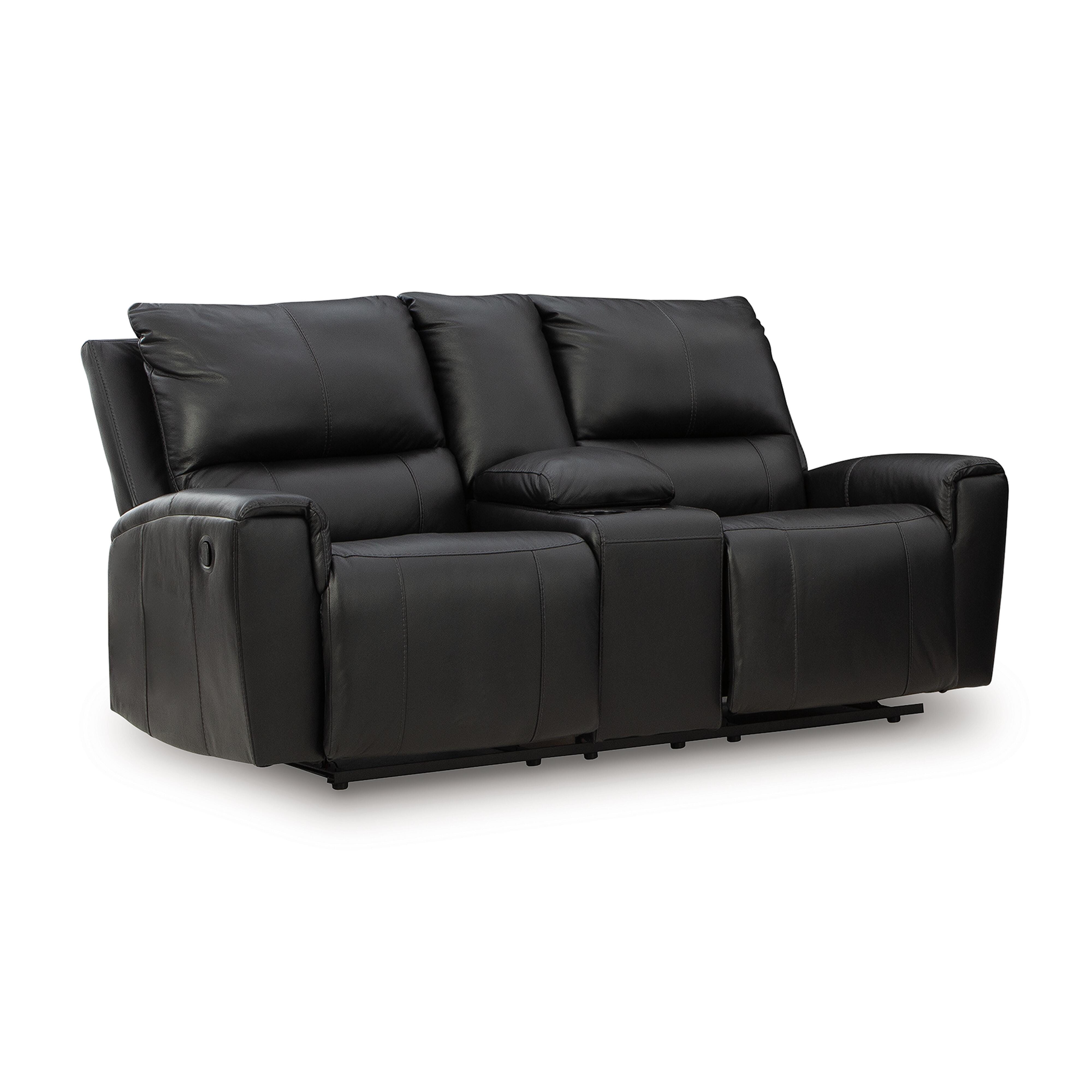Danemere Reclining Loveseat with Console, , large