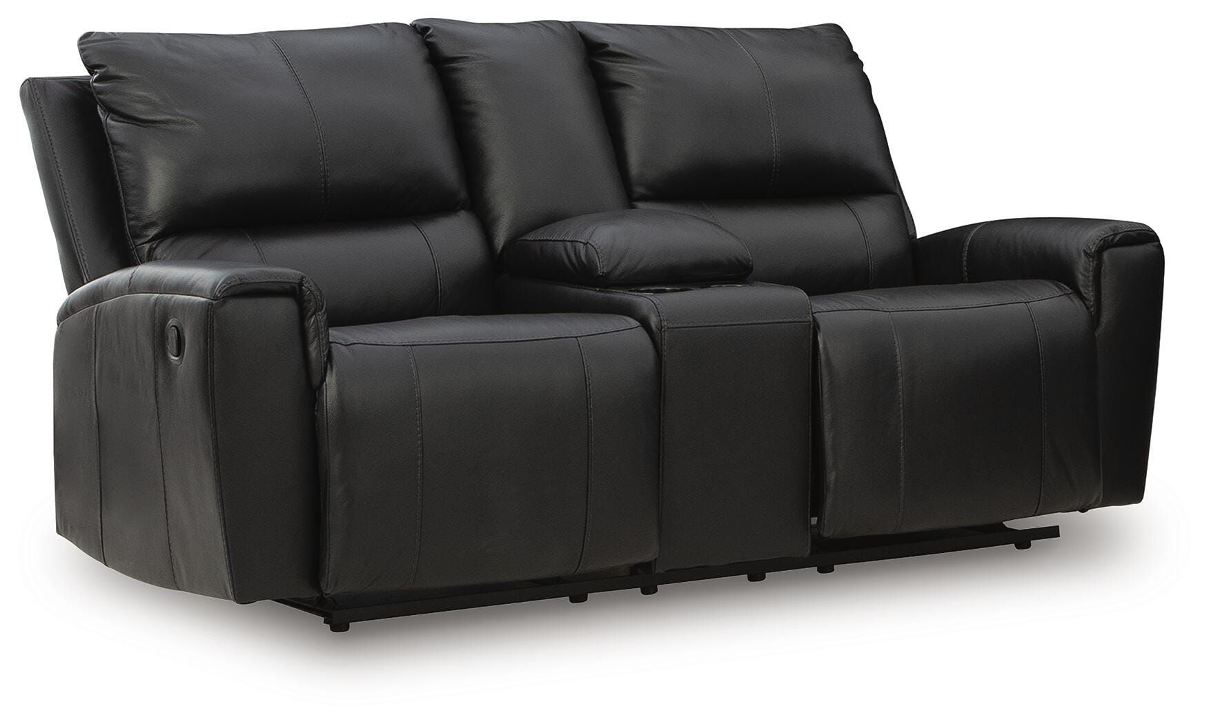Danemere Reclining Loveseat with Console - image 2