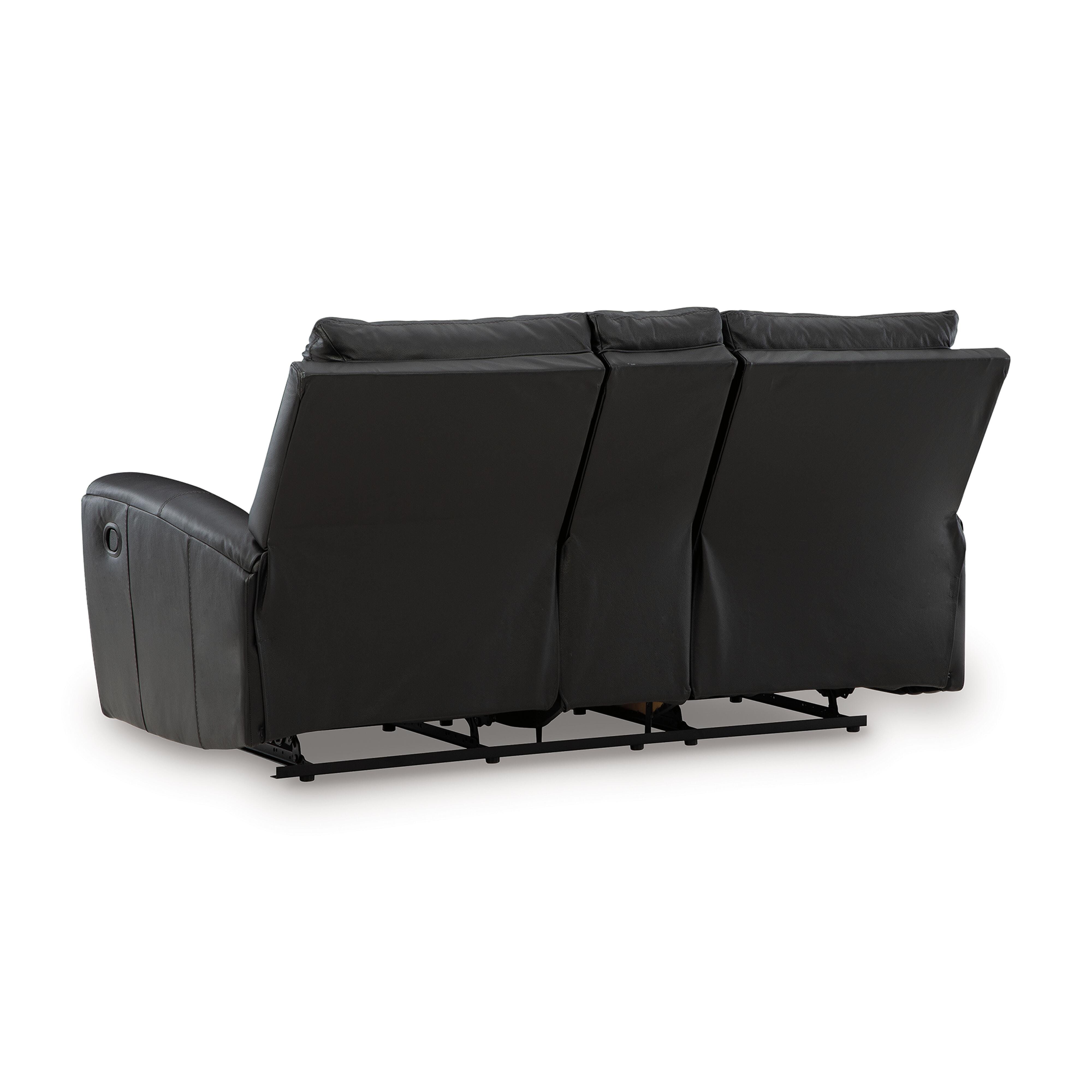 Danemere Reclining Loveseat with Console, , large