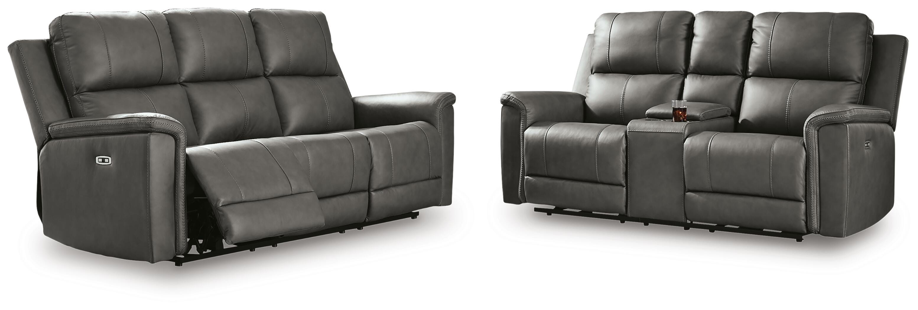 Beryton Sofa and Loveseat, Anchor, large
