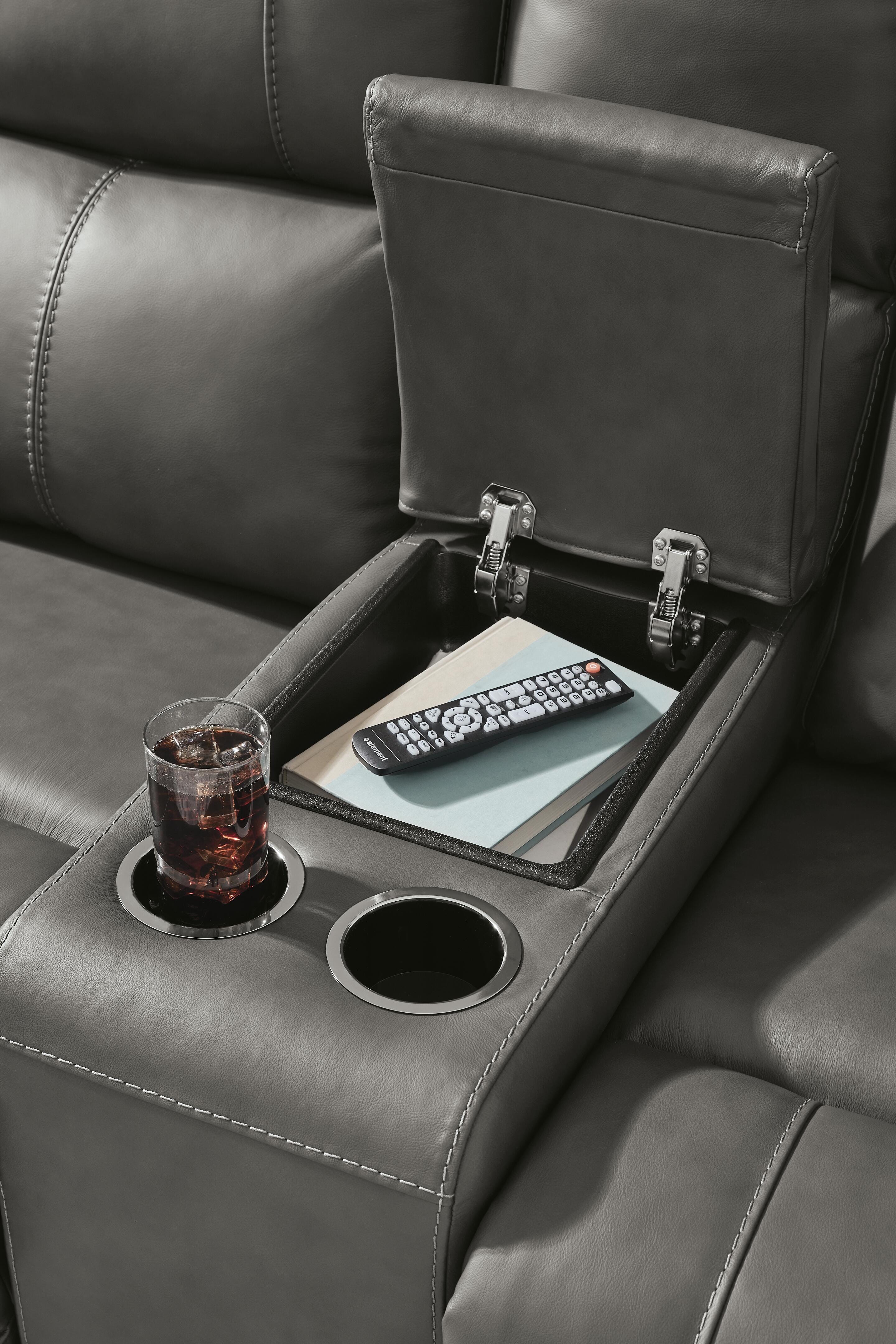 Beryton Power Reclining Loveseat with Console, Anchor, large