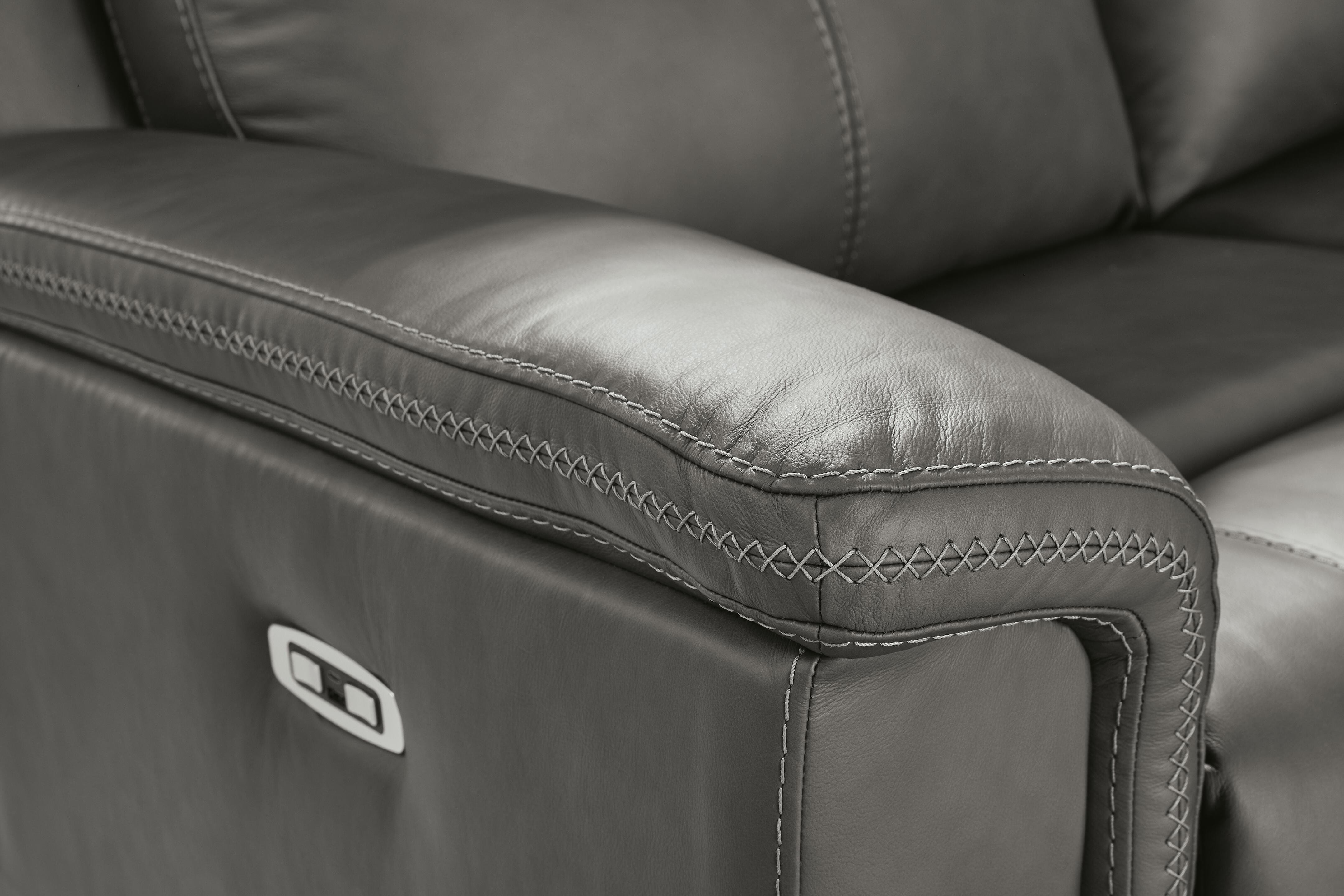 Beryton Power Reclining Sofa, Anchor, large