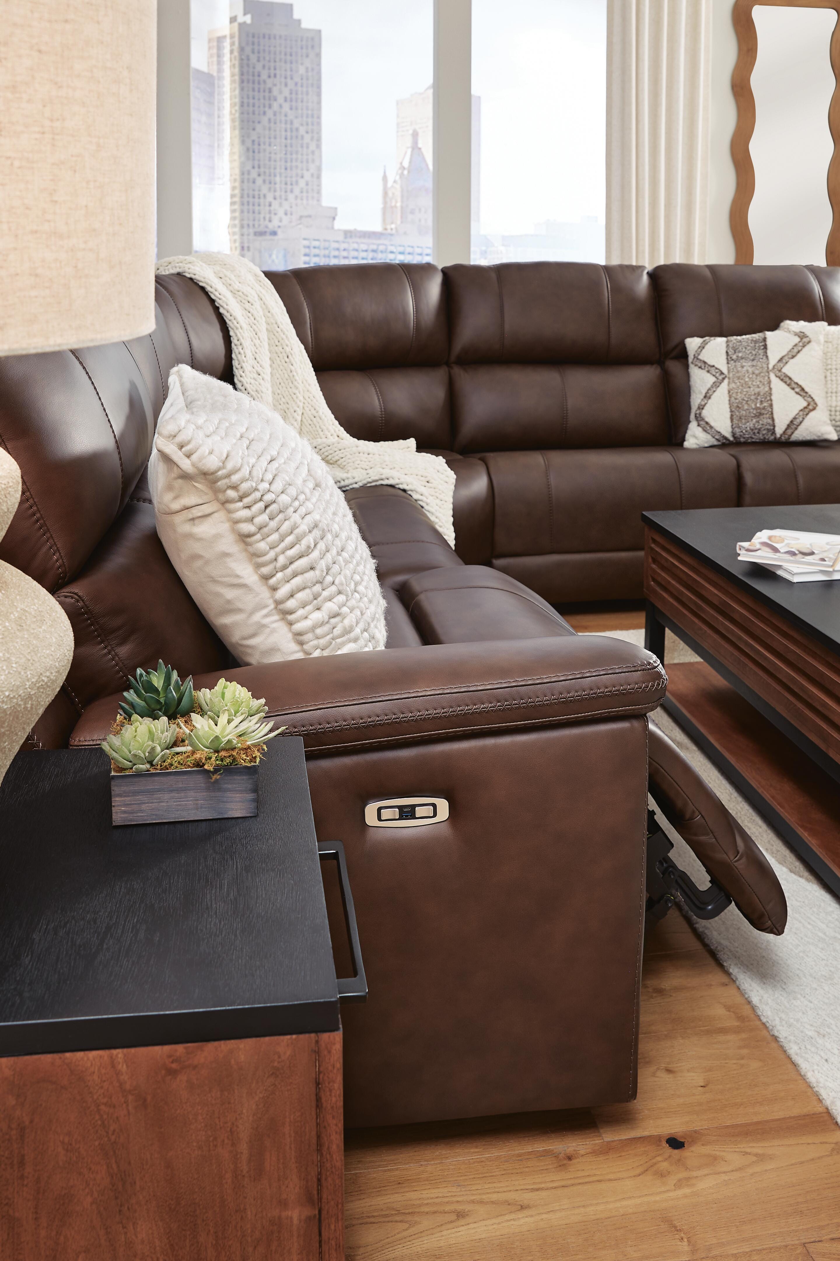 Beryton 5-Piece Power Reclining Sectional - image 3
