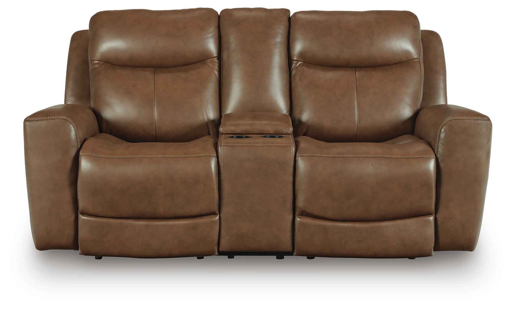 Momentum Moves Power Reclining Loveseat with Console, Amber, large