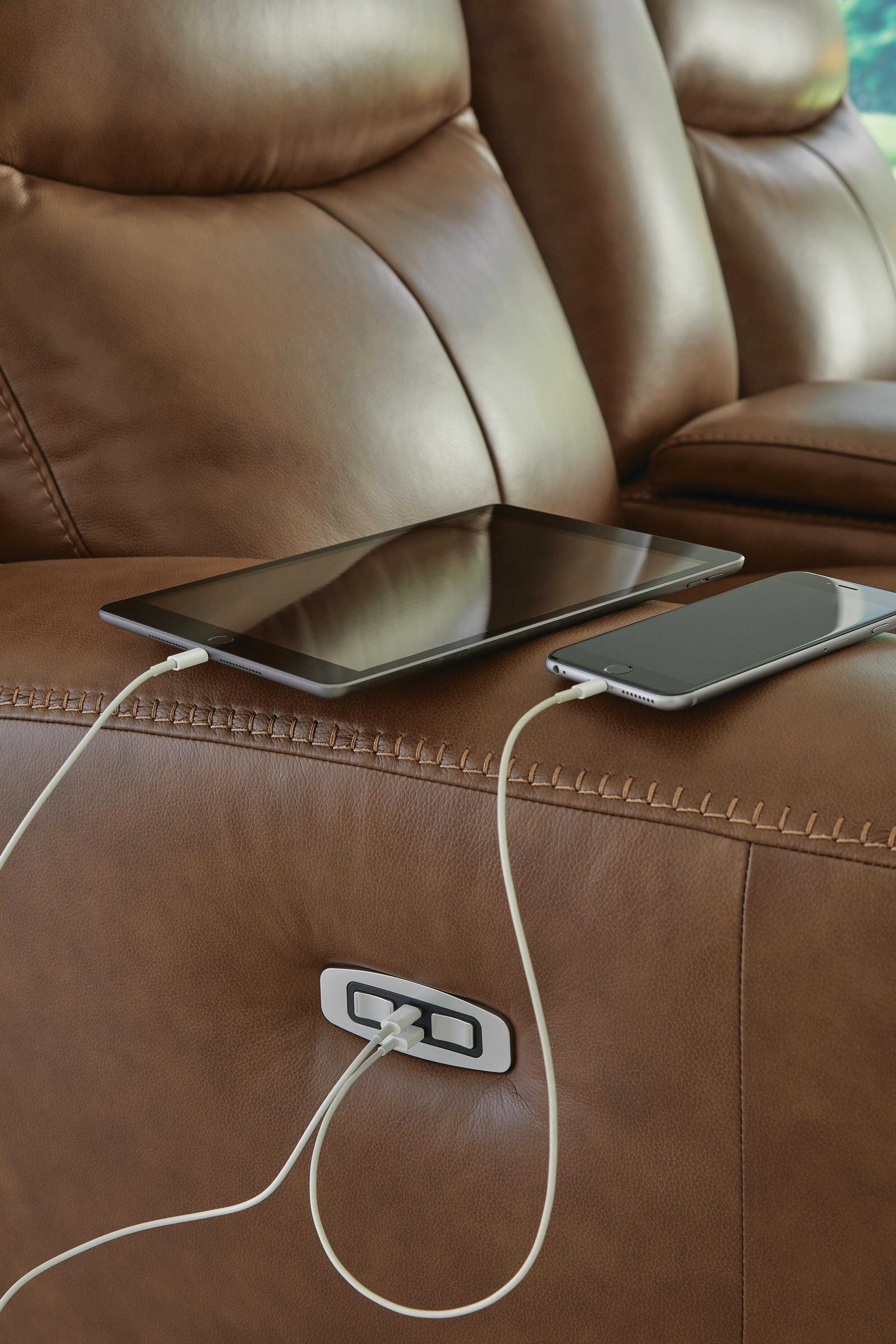 Momentum Moves Power Reclining Loveseat with Console - image 7