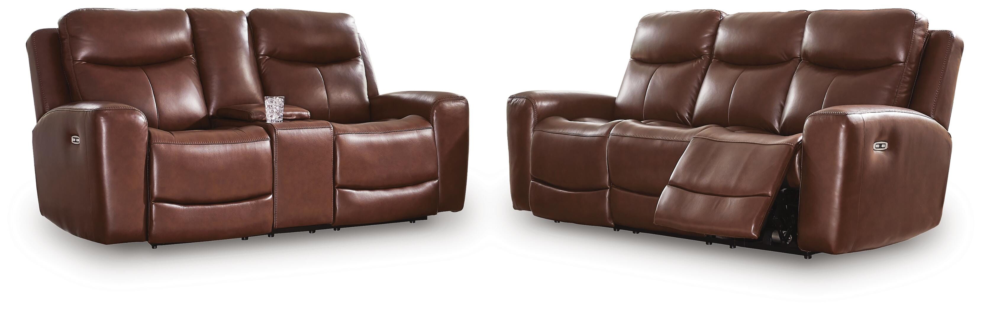 Momentum Moves Sofa and Loveseat, Mahogany, large