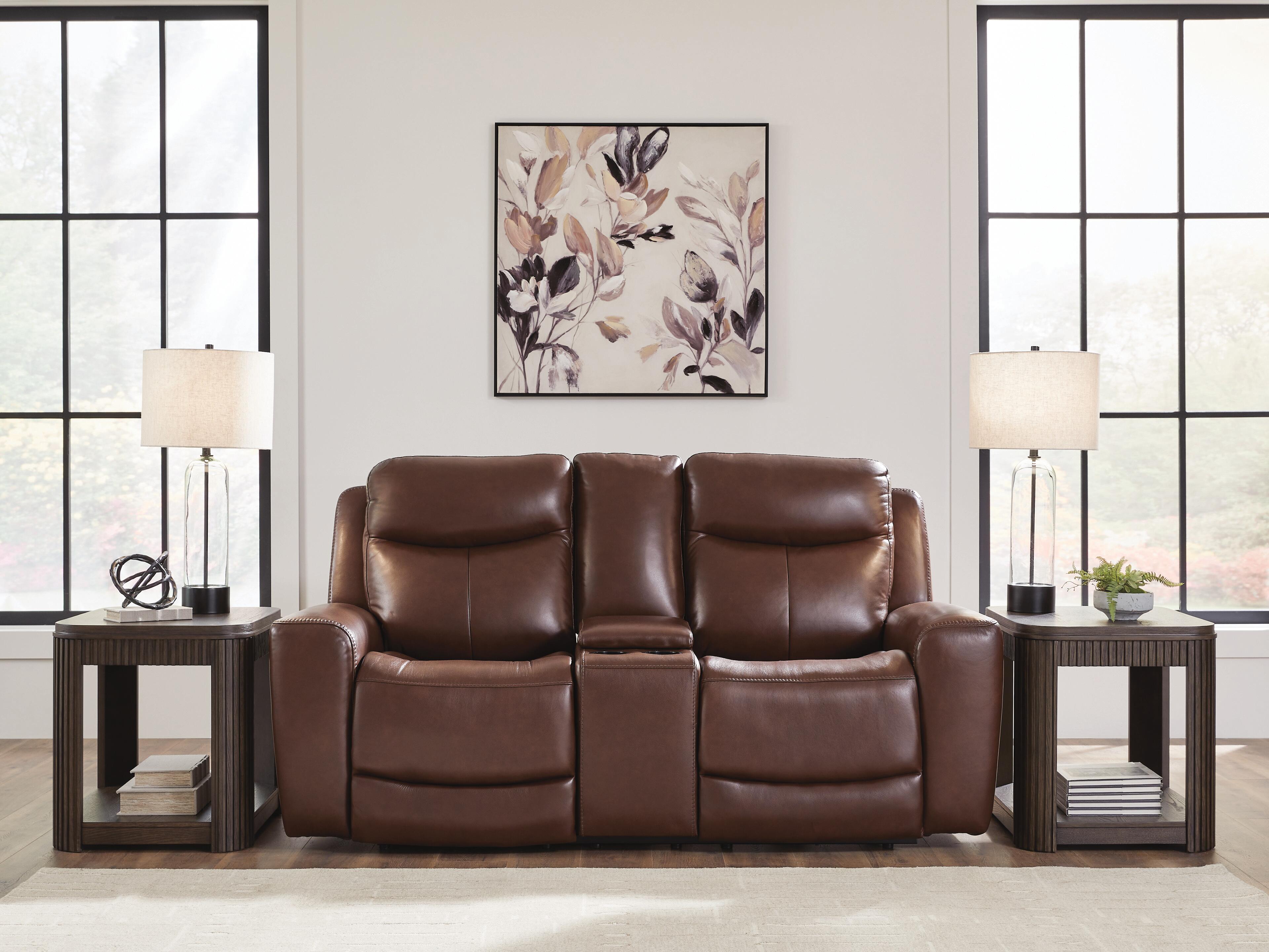 Momentum Moves Power Reclining Loveseat with Console - image 1