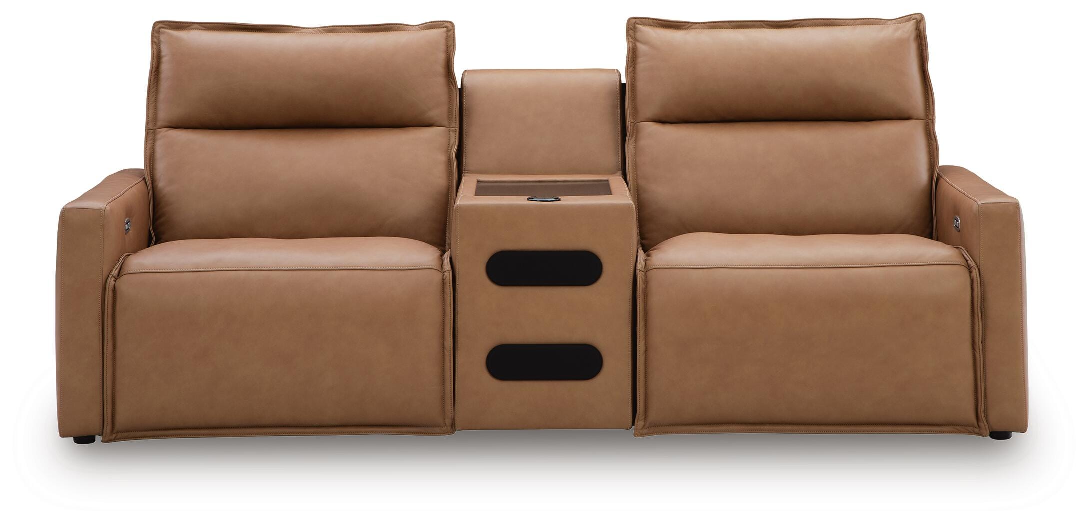 Arrington 3-Piece Power Reclining Sectional with Audio Console - image 2
