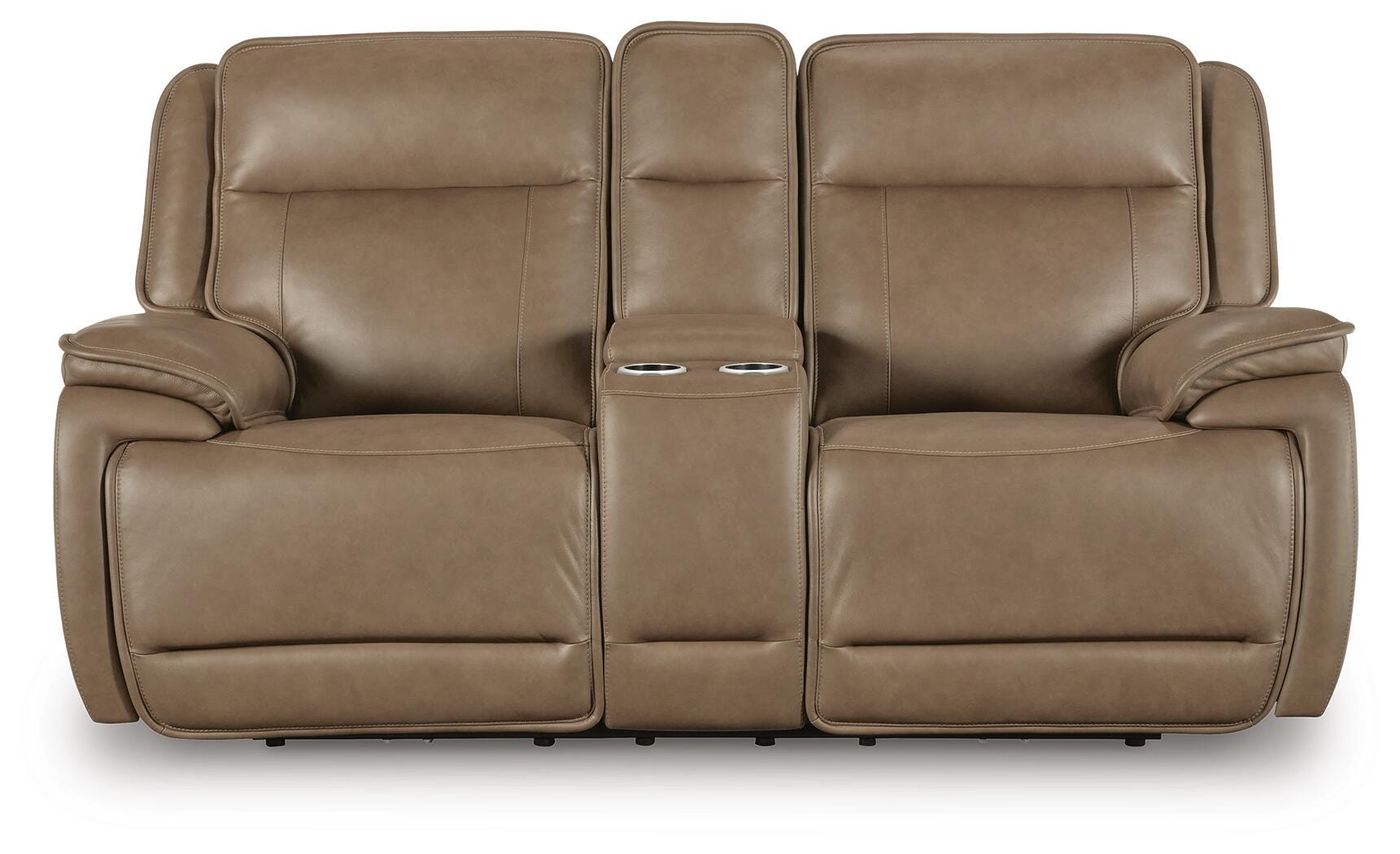Malcesine Power Reclining Loveseat with Console, , large