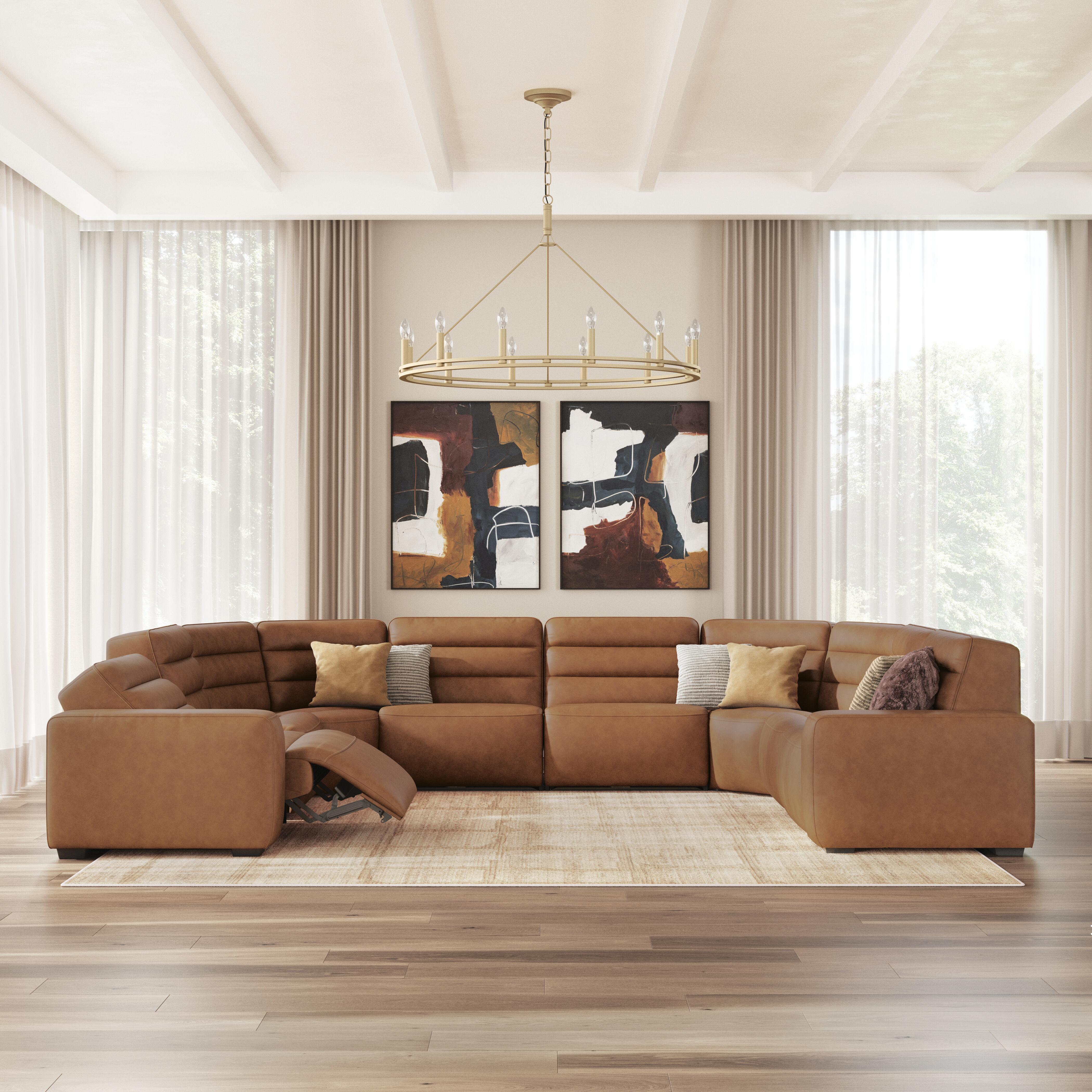 Modero 8-Piece Power Reclining Sectional, , rollover