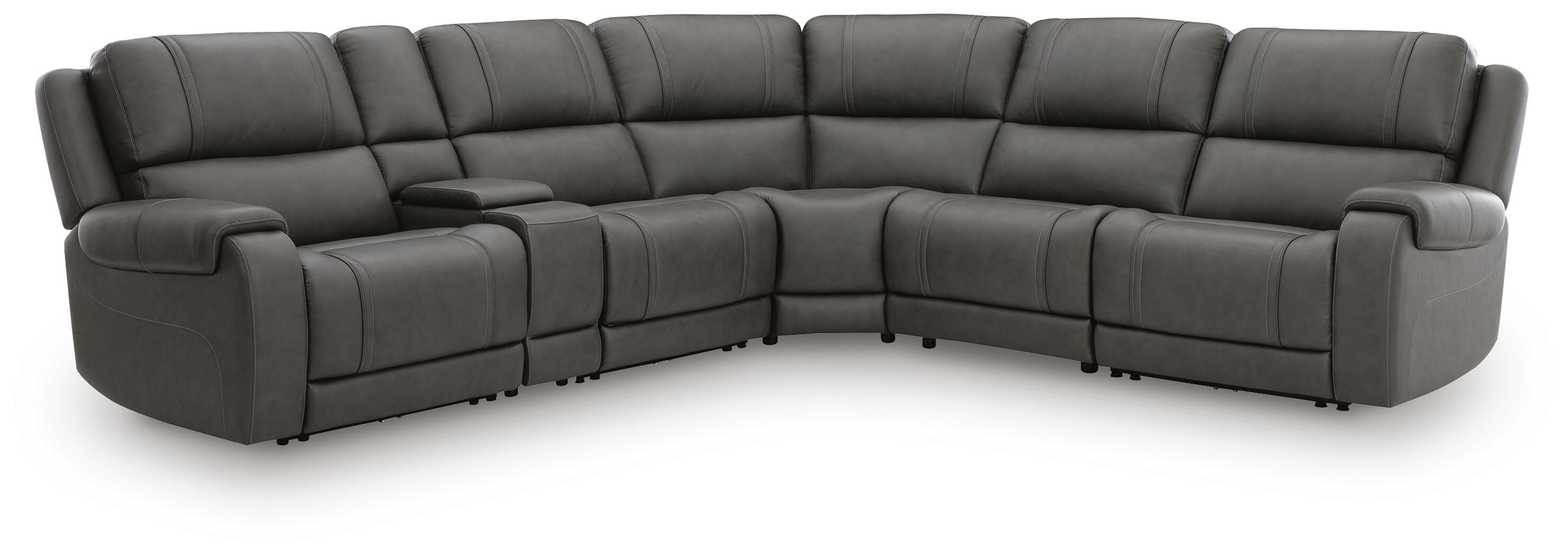 5Z-Harrenhurst 6-Piece Power Reclining Sectional - image 2