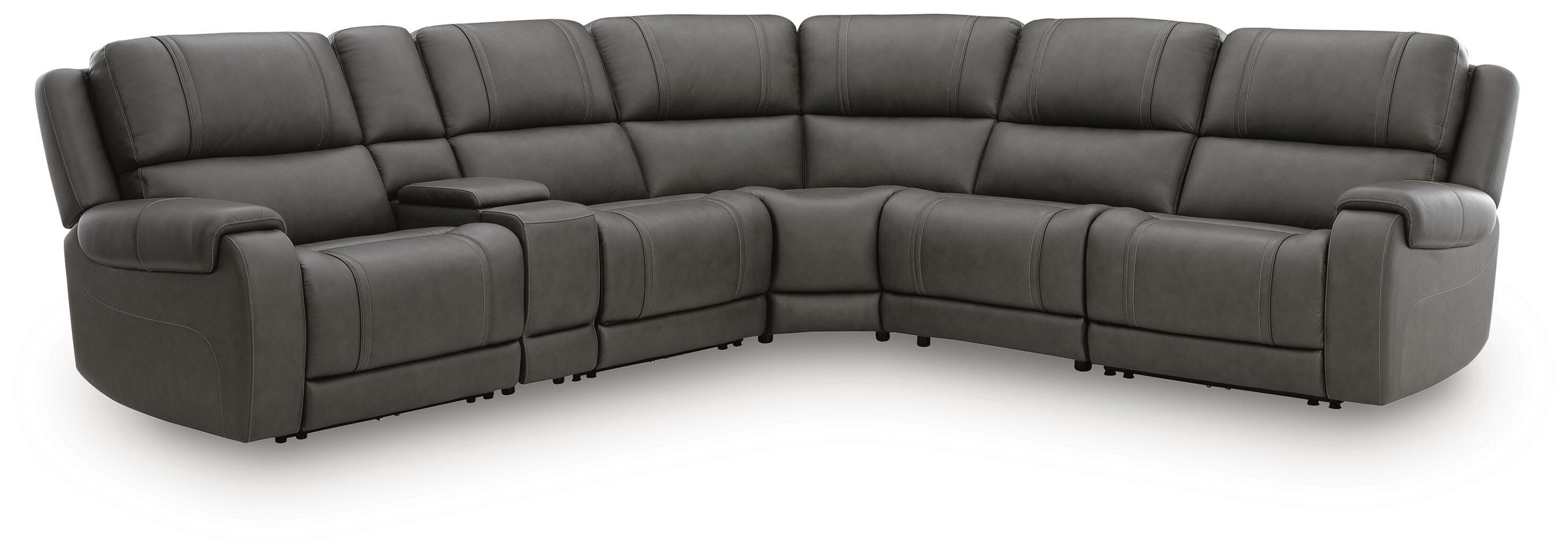 5Z-Harrenhurst 6-Piece Power Reclining Sectional, , large