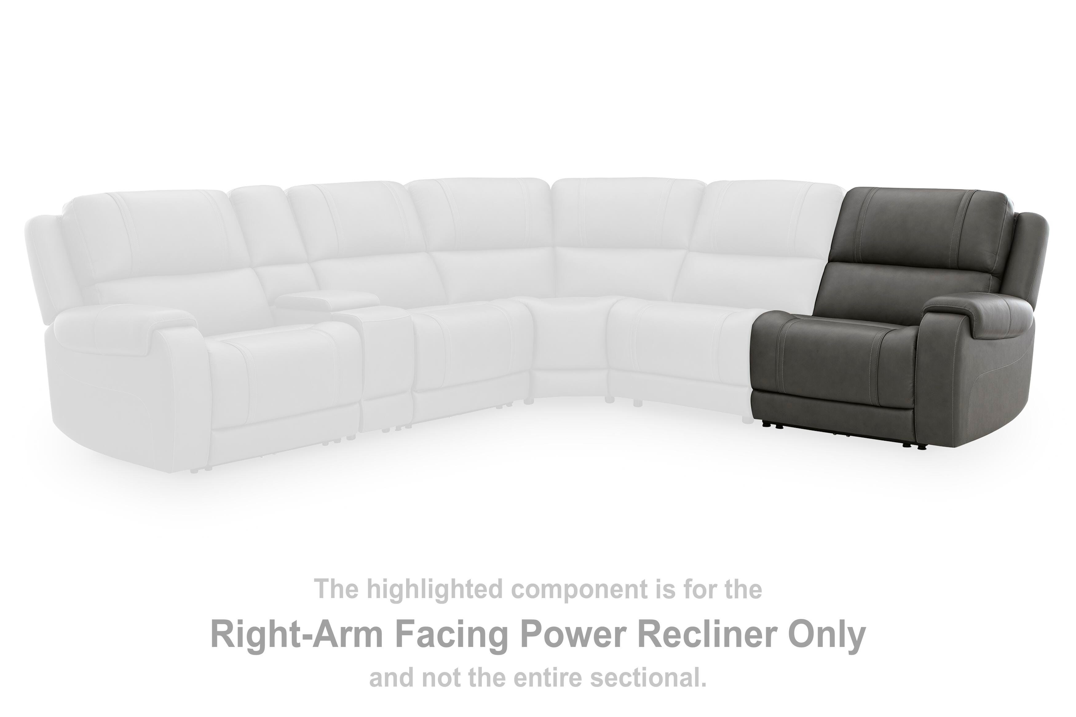 5Z - Pittson Right-Arm Facing Power Recliner