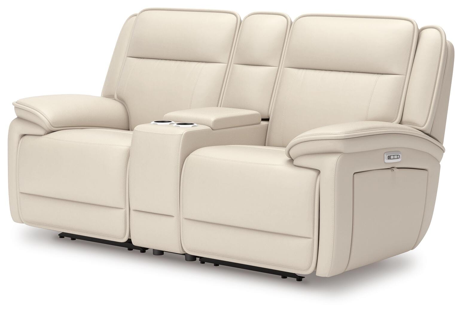 Double Deal Power Reclining Loveseat with Console - image 4