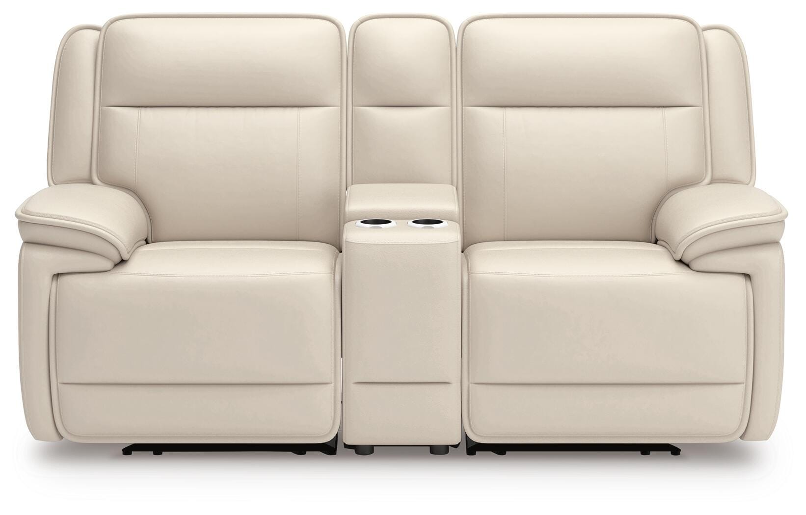 Double Deal Power Reclining Loveseat with Console - image 3