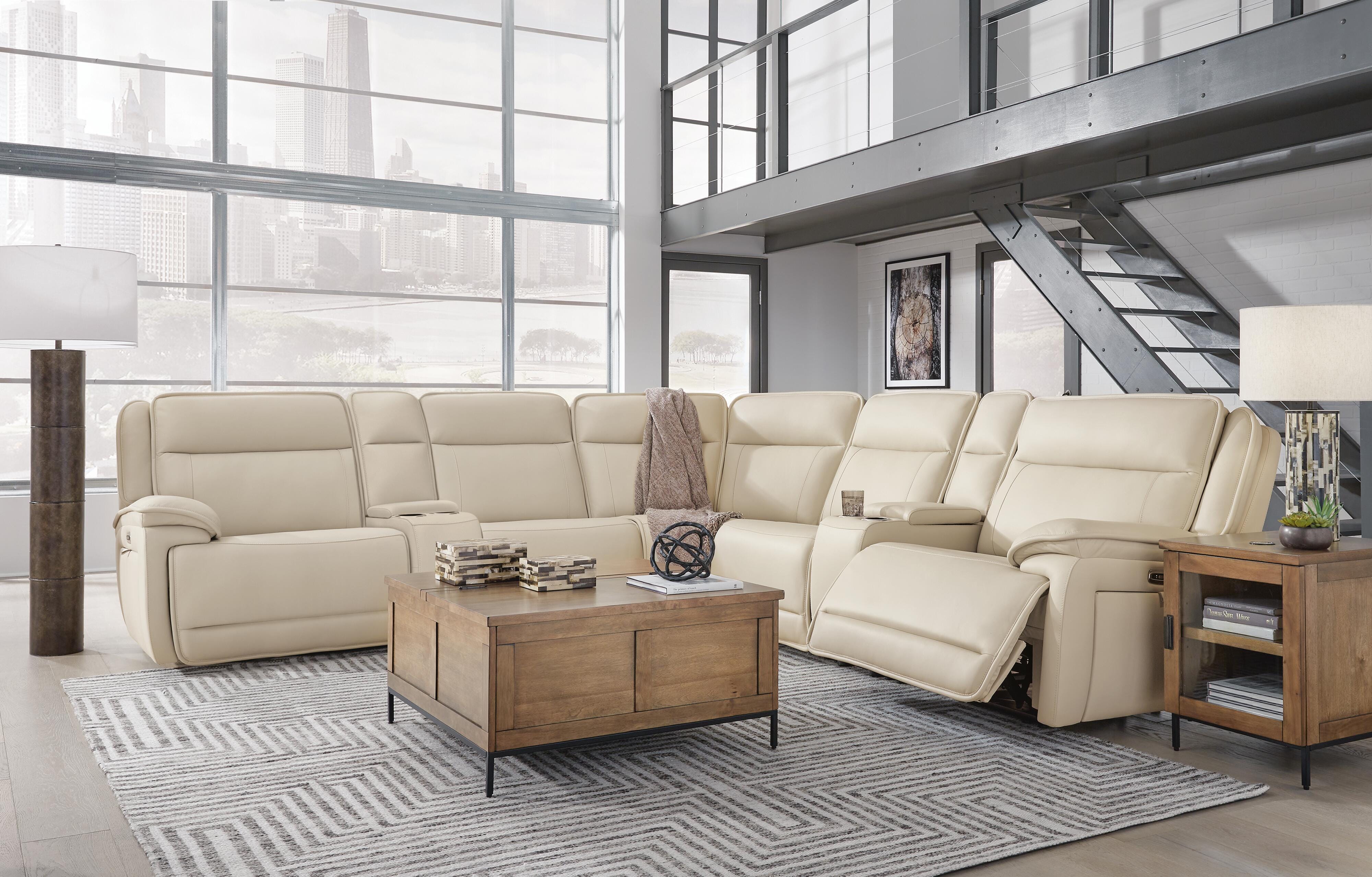 Double Deal 7-Piece Reclining Sectional with 2 Consoles - image 4