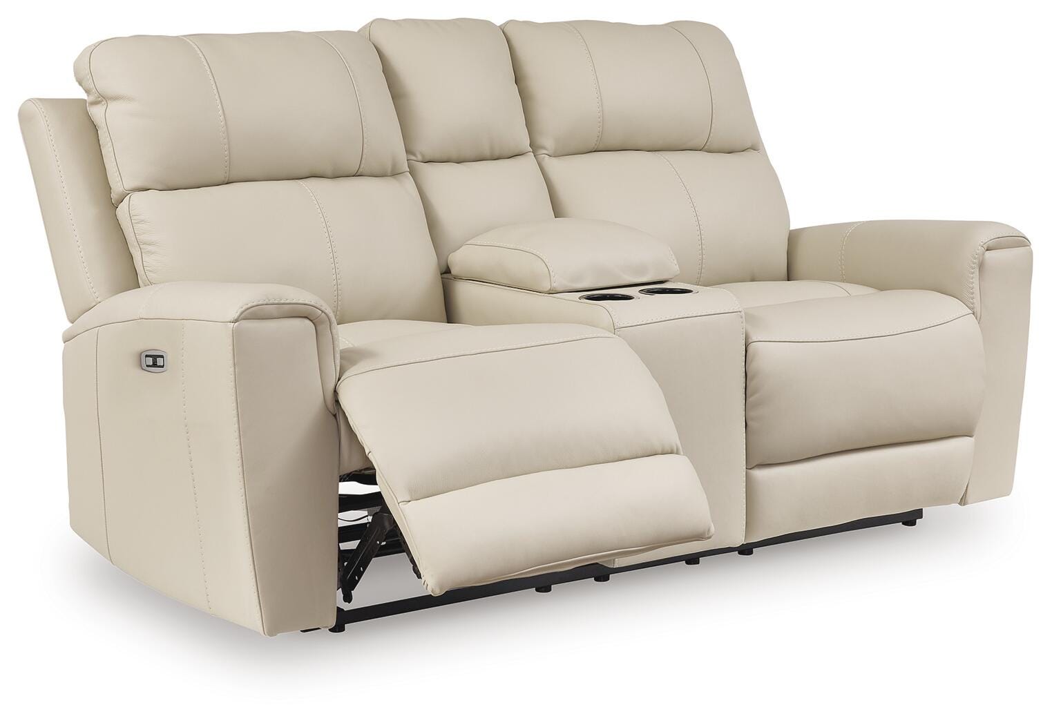 Dahlmoore Power Reclining Loveseat with Console - image 3