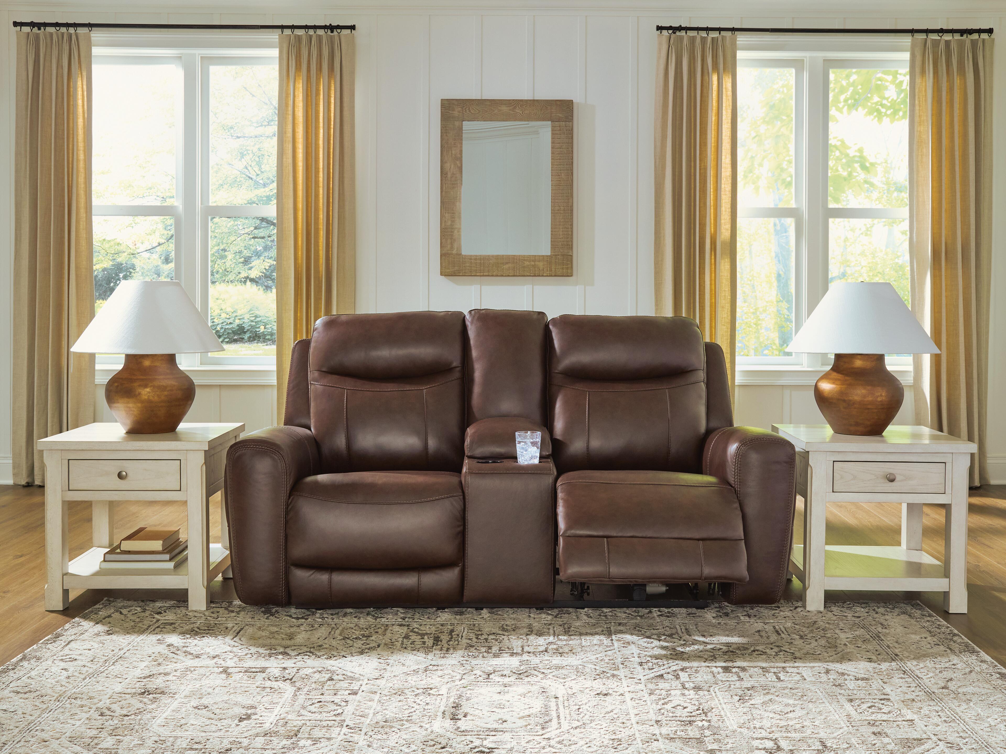 Gravier Power Reclining Loveseat with Console - image 6