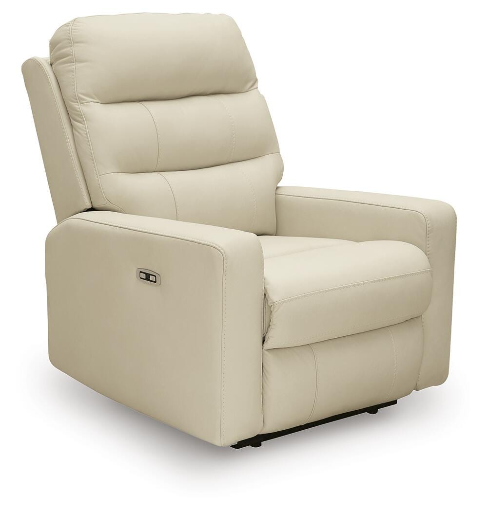 Olcotte Power Recliner, Canvas, large