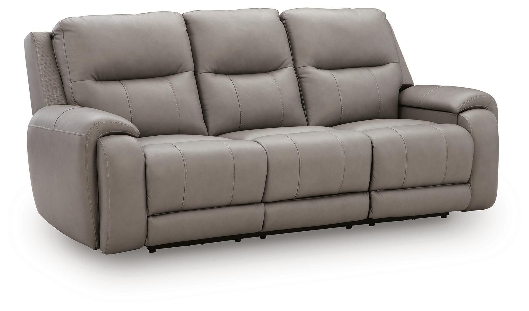 Trendsetter Power Reclining Sofa with Audio Seating - image 2