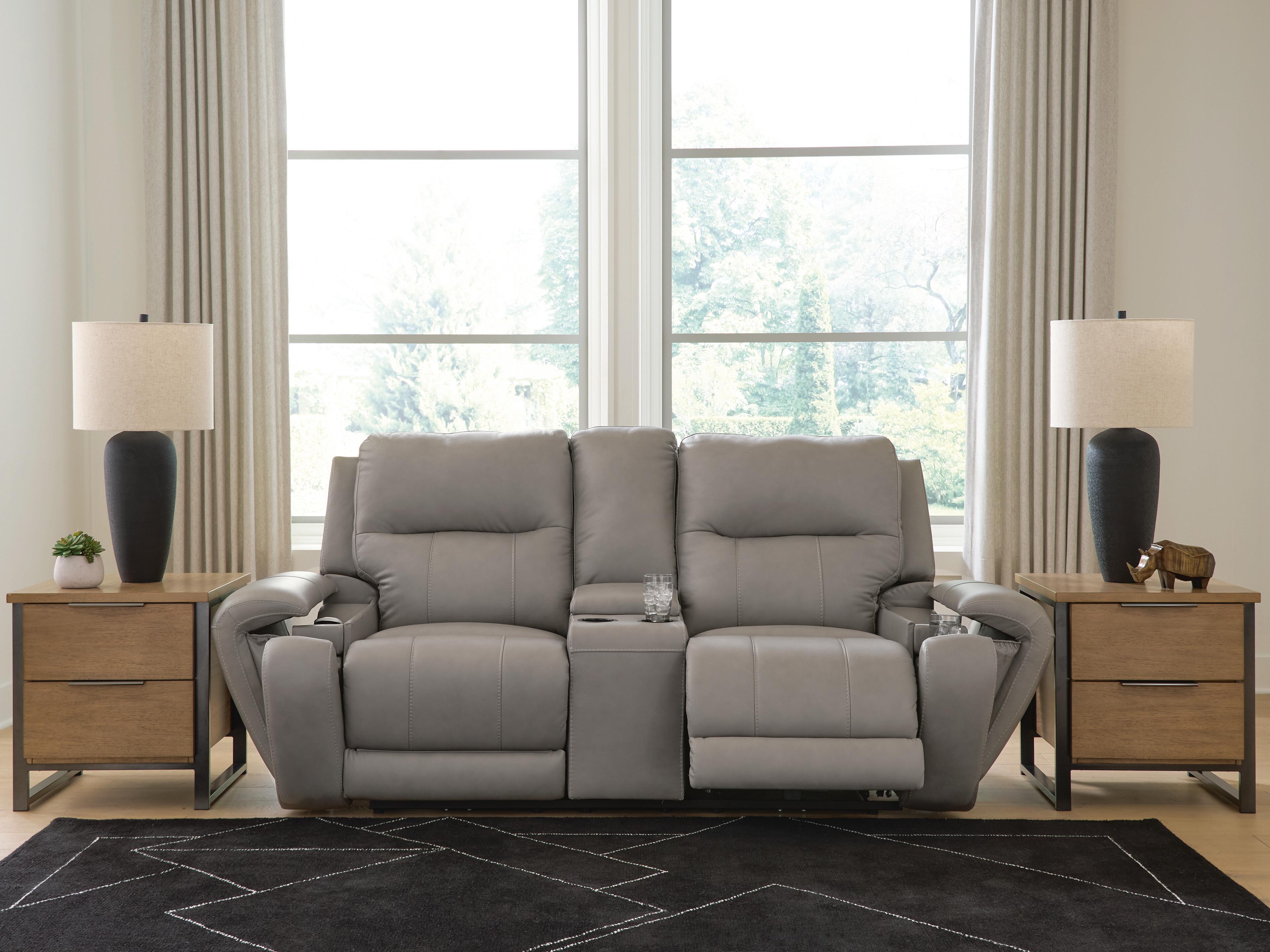 Trendsetter Power Reclining Loveseat with Audio Seating - image 7