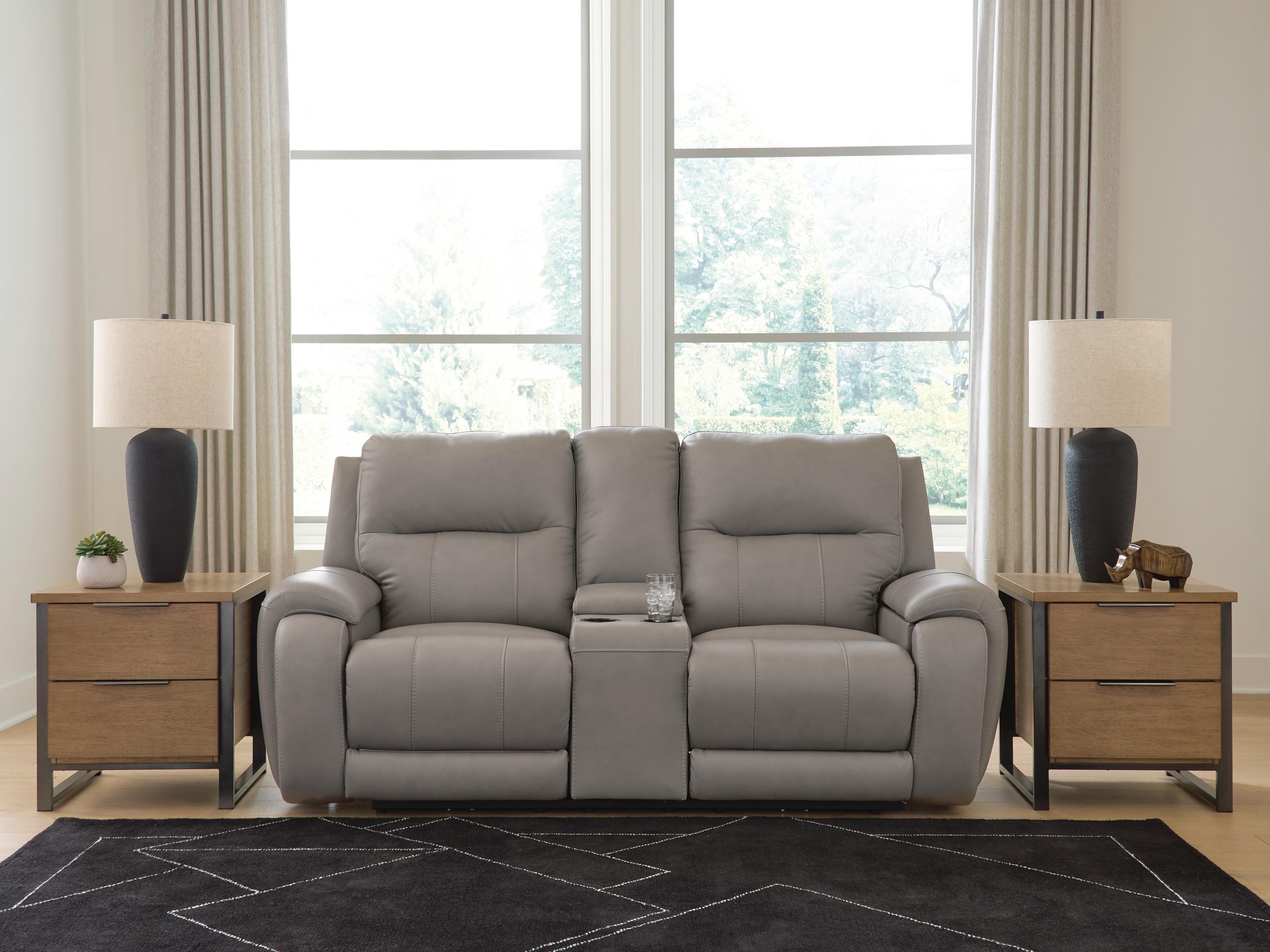 Trendsetter Power Reclining Loveseat with Audio Seating - image 1