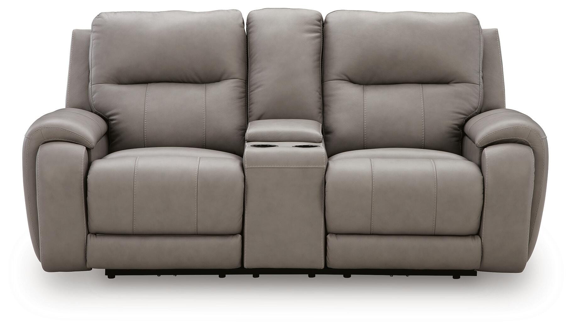 Trendsetter Power Reclining Loveseat with Audio Seating - image 4