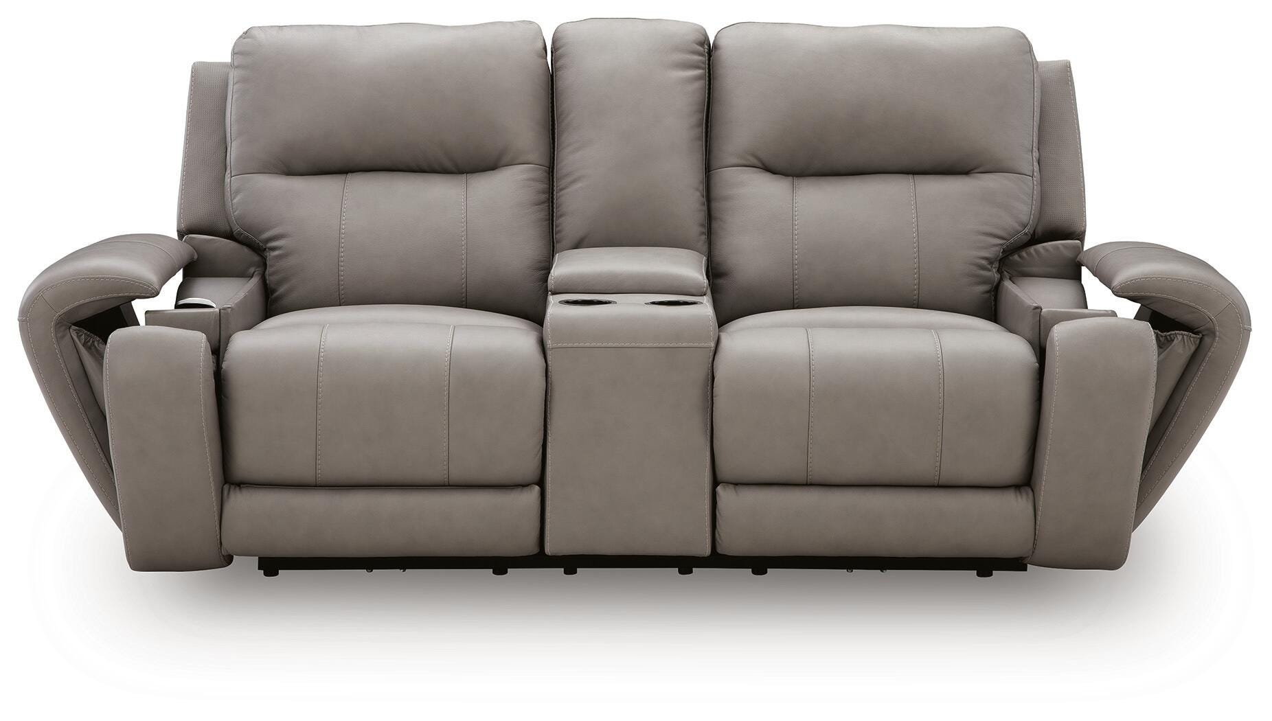 Trendsetter Power Reclining Loveseat with Audio Seating - image 5