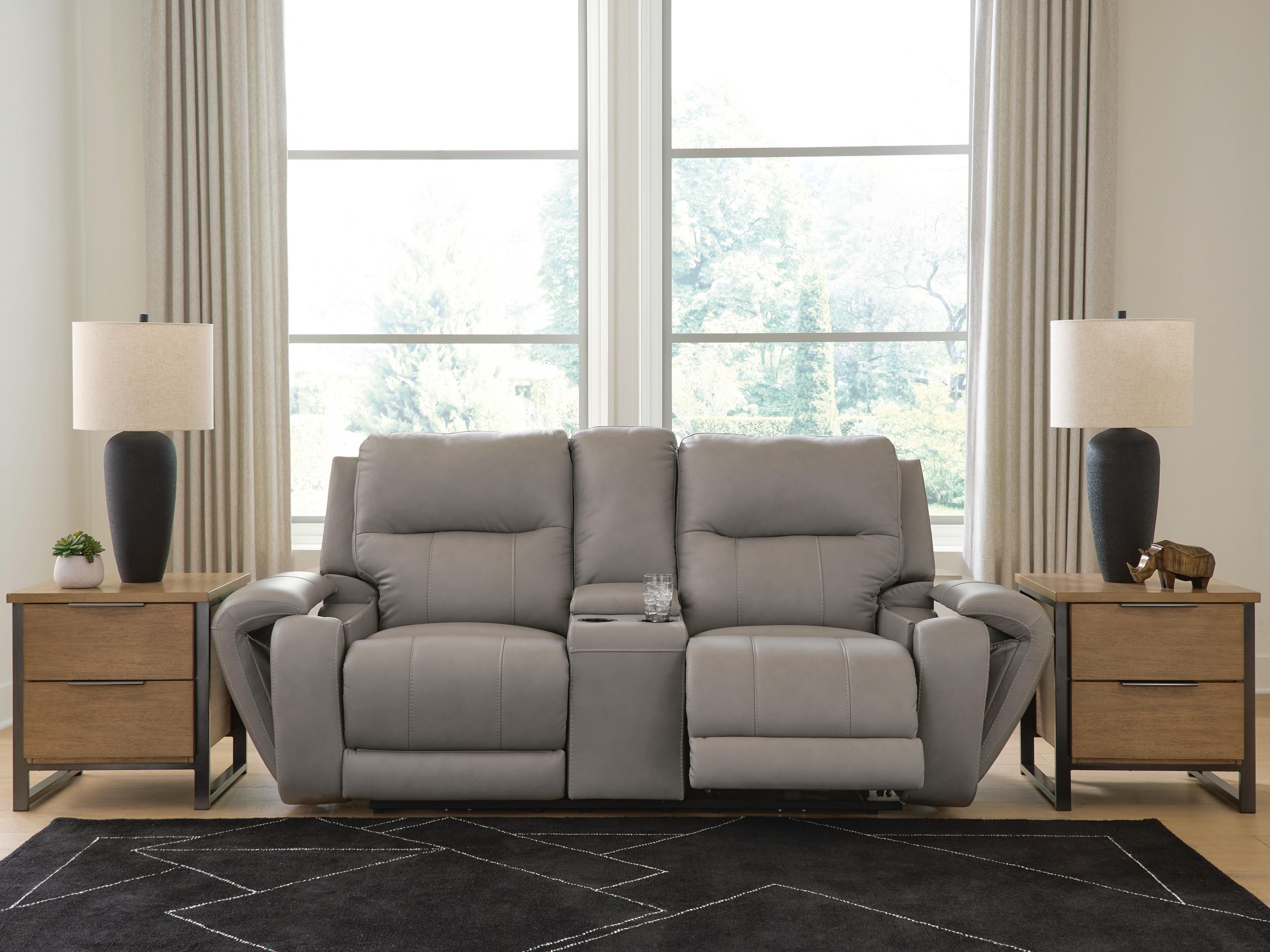 Trendsetter Power Reclining Loveseat with Audio Seating - image 8