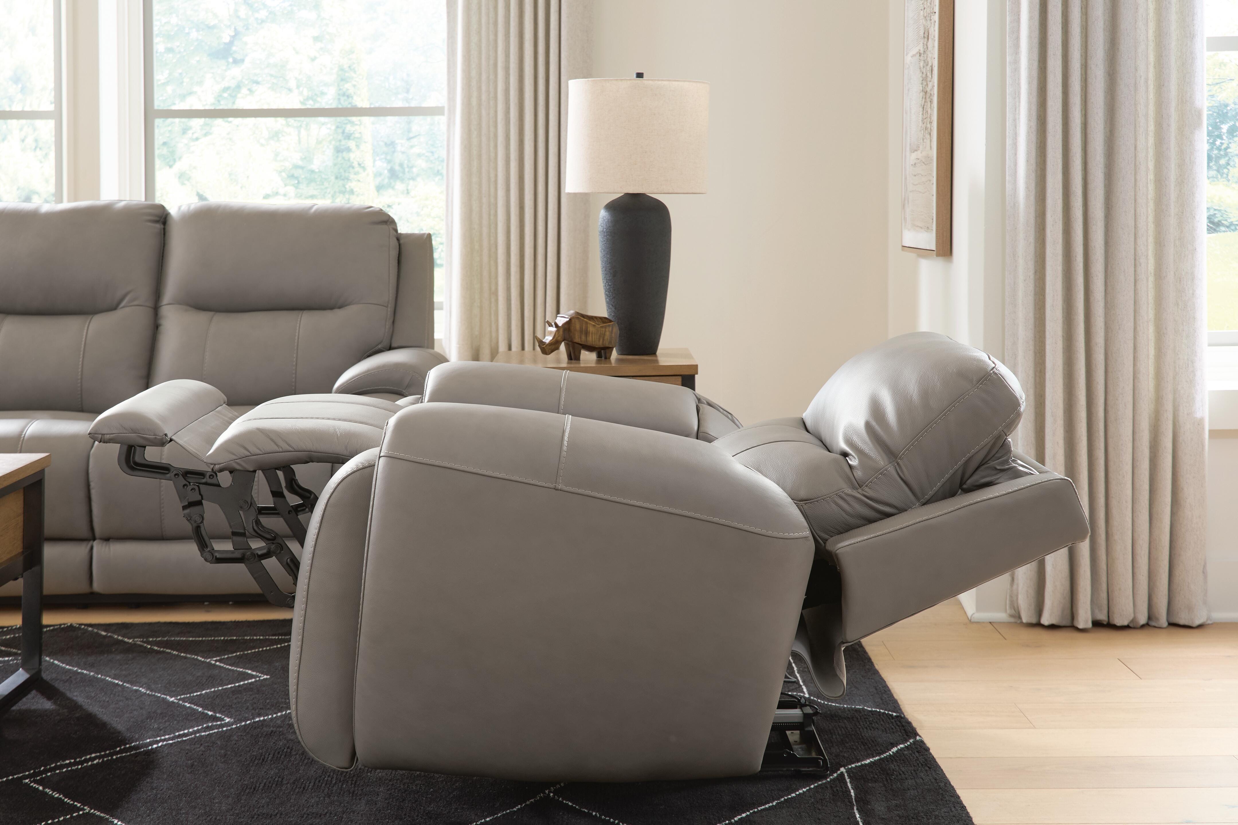 Trendsetter Power Reclining Sofa with Audio Seating - image 9