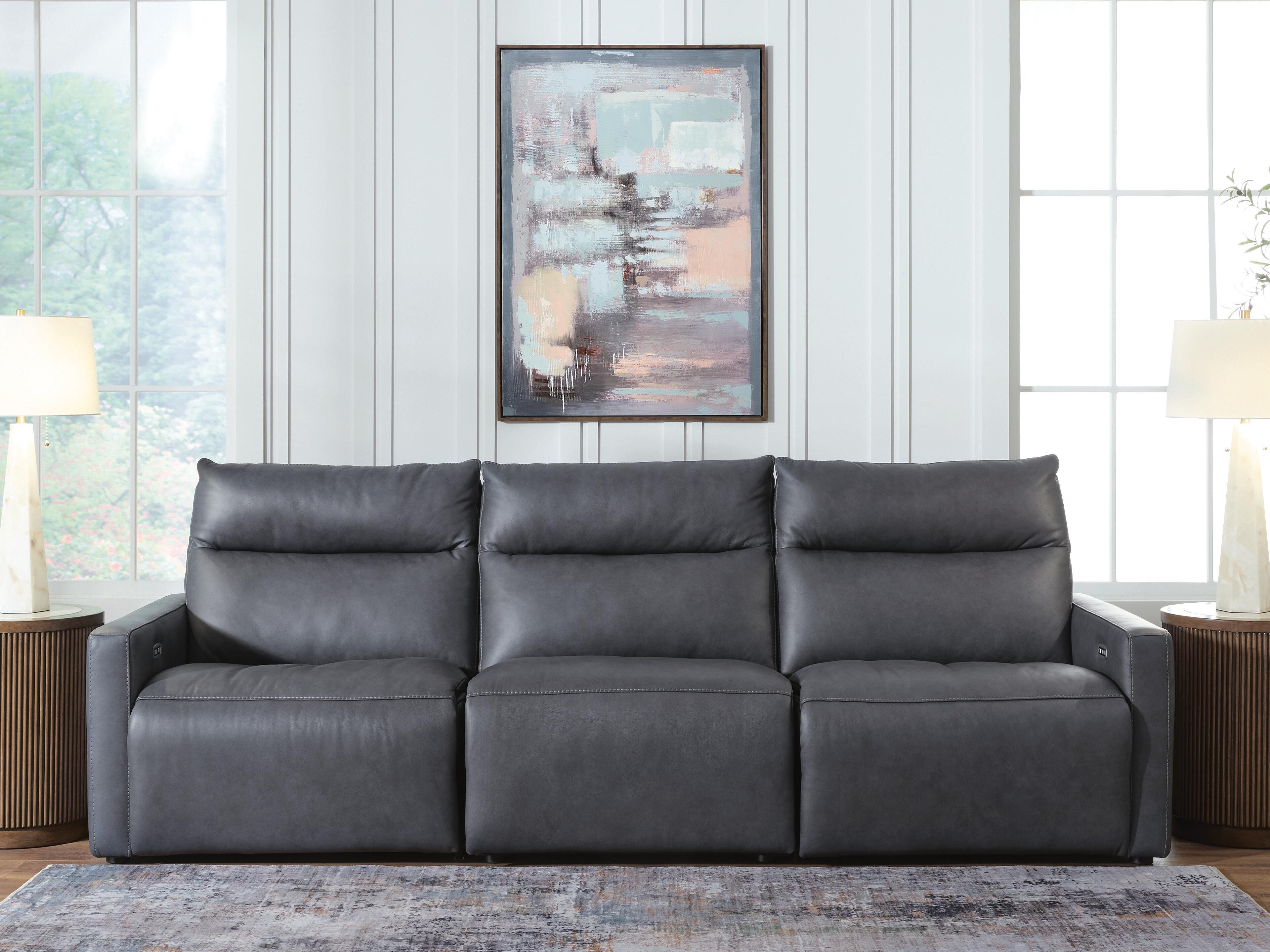 S3. ModZ 3-Piece Power Sectional Reclining Sofa