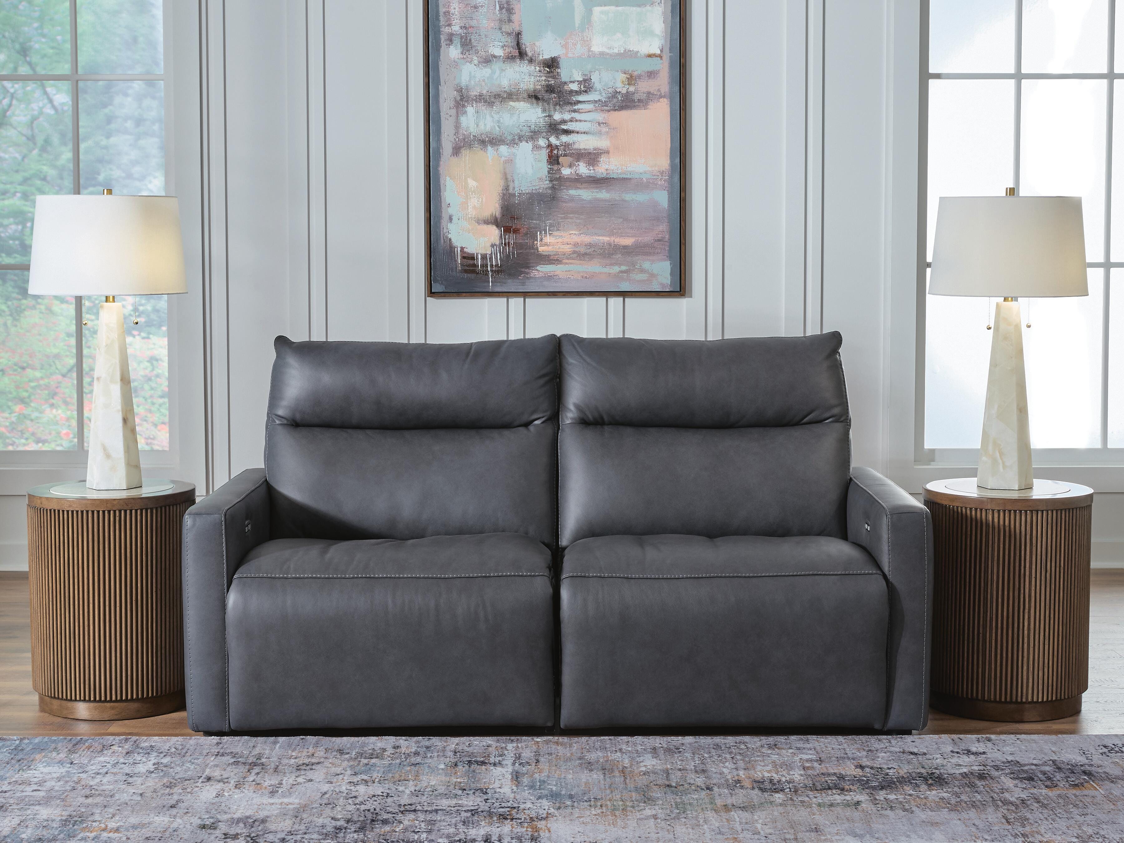 S1. ModZ 2-Piece Power Reclining Sectional Loveseat