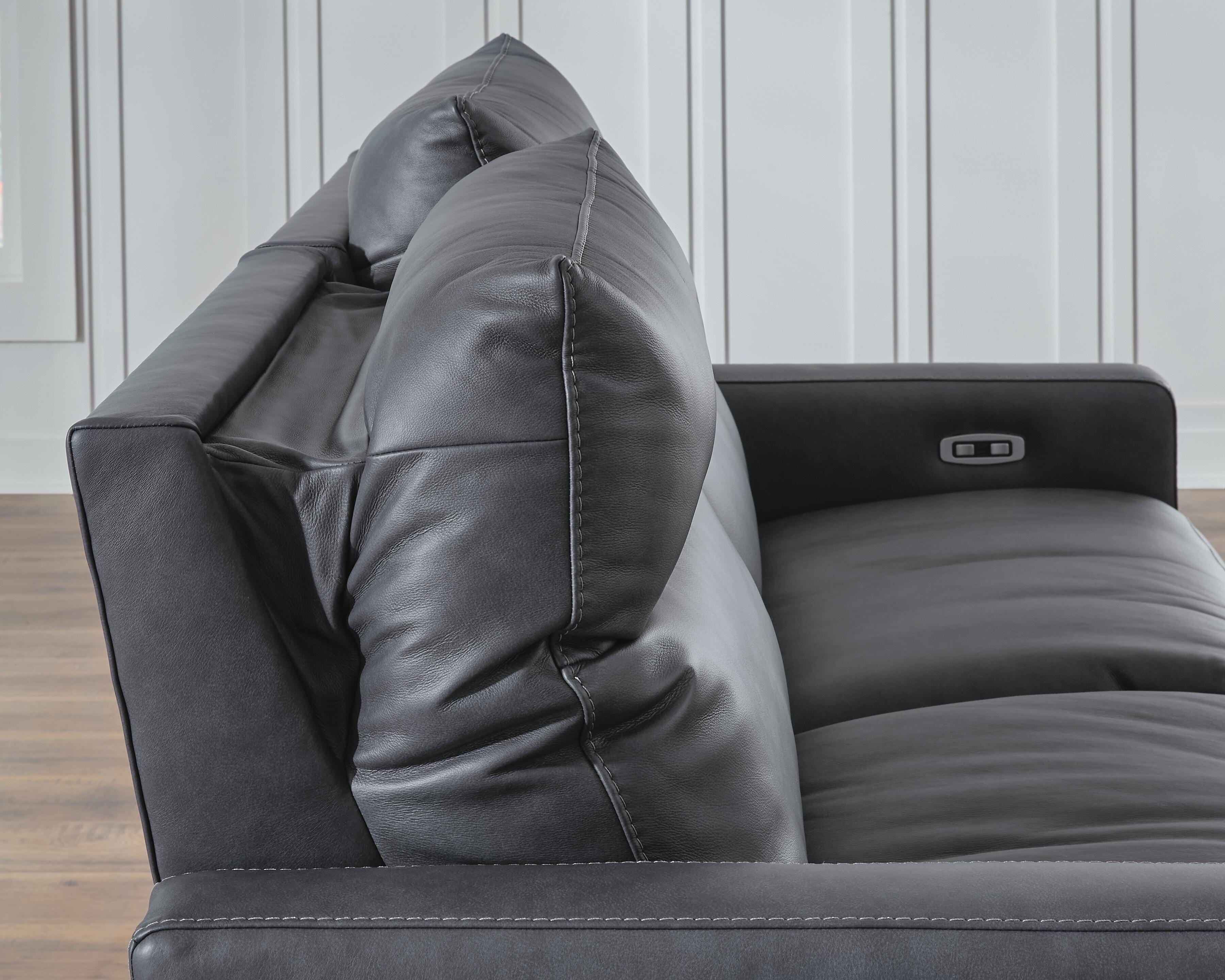 ModZ 7-Piece Power Reclining Sectional with Audio Consoles - image 4