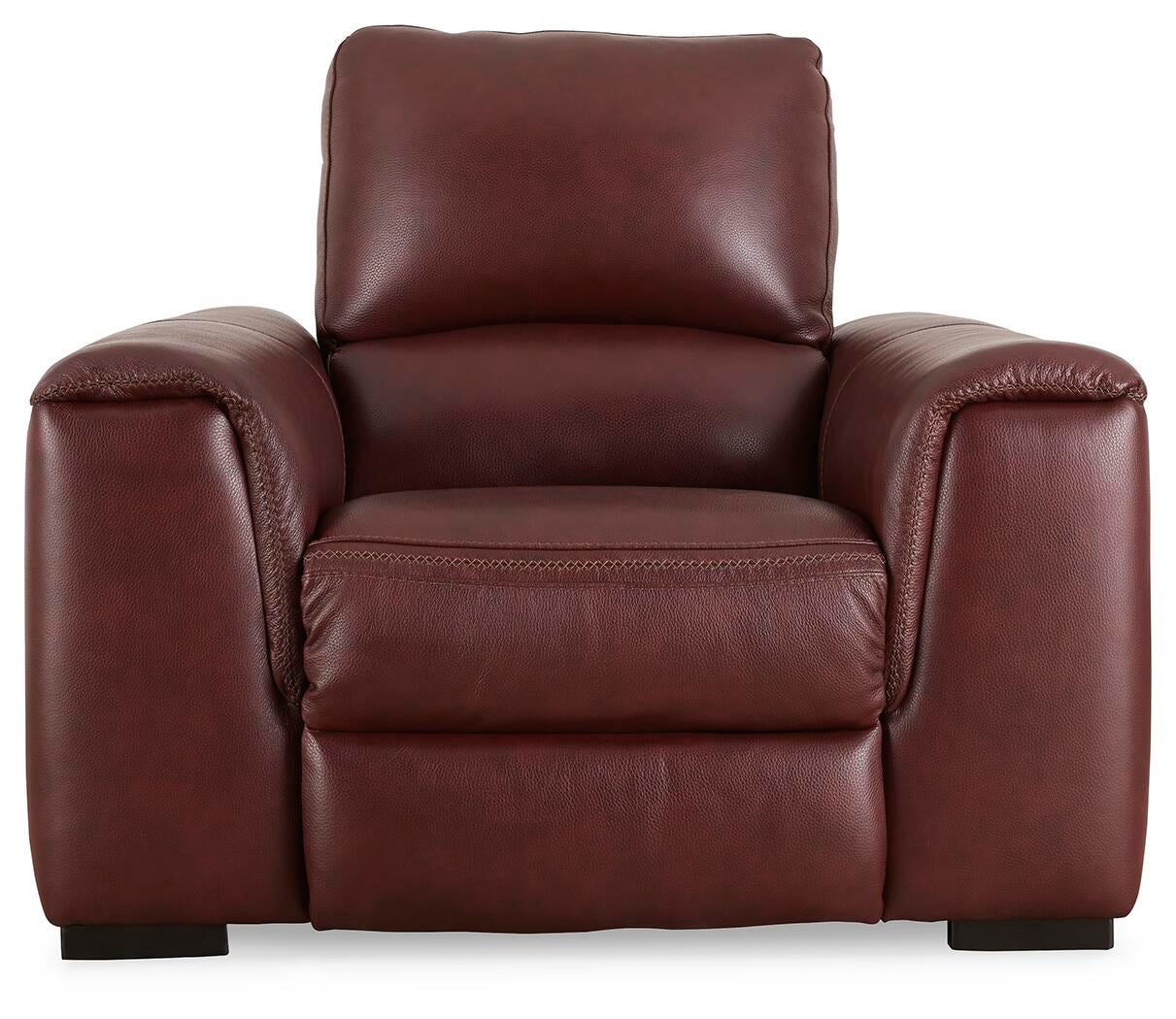Alessandro Power Recliner, Garnet, large