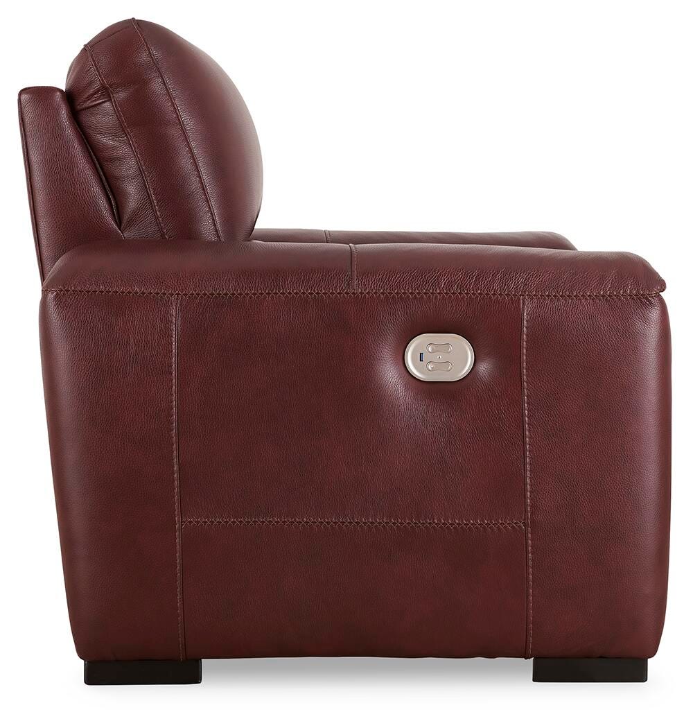 Alessandro Power Recliner, Garnet, large