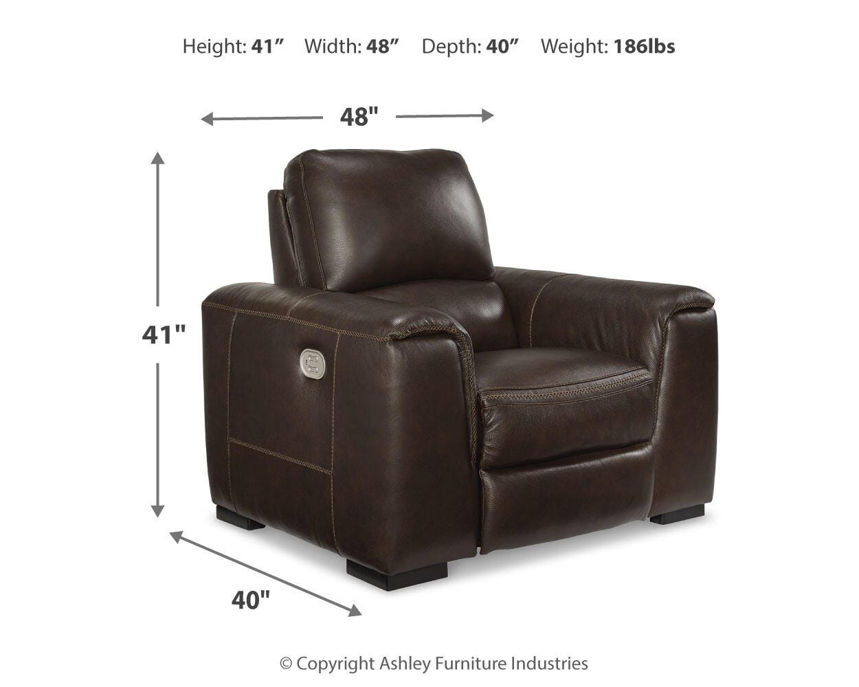 Alessandro Power Recliner - image 8