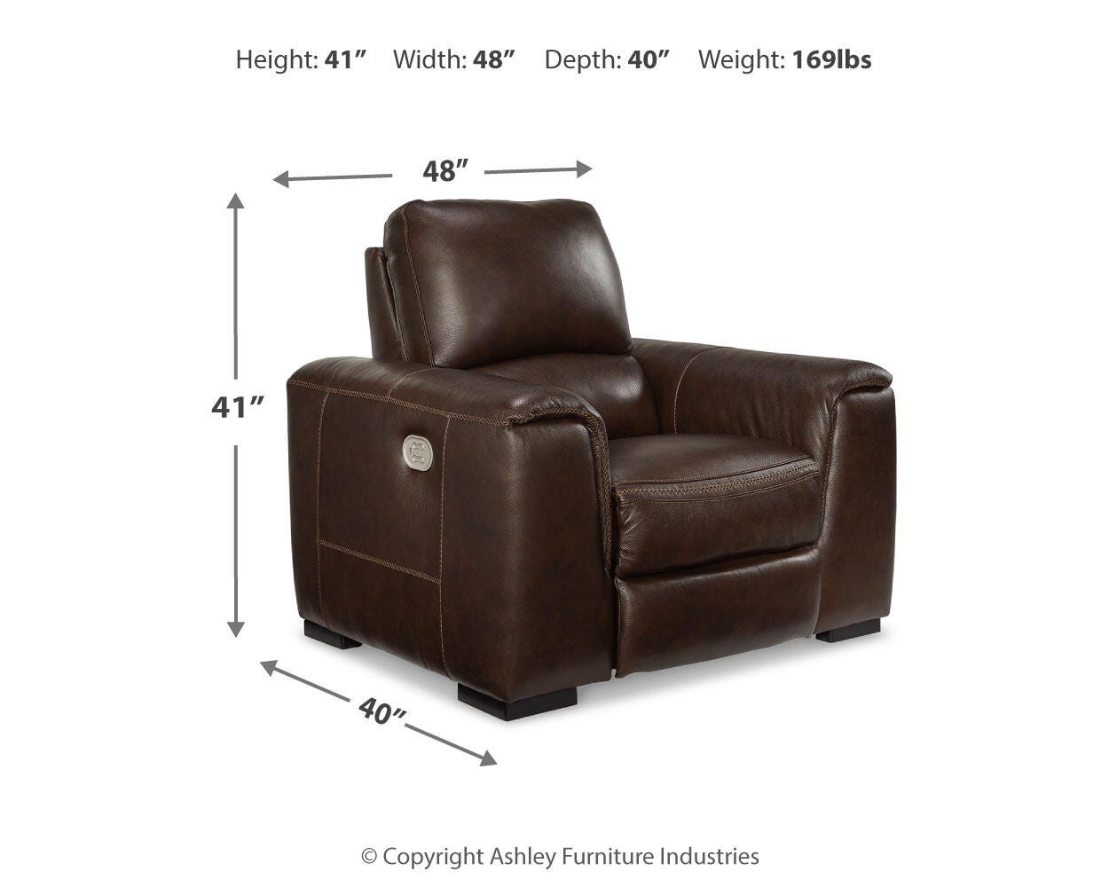 Alessandro Power Recliner - image 11