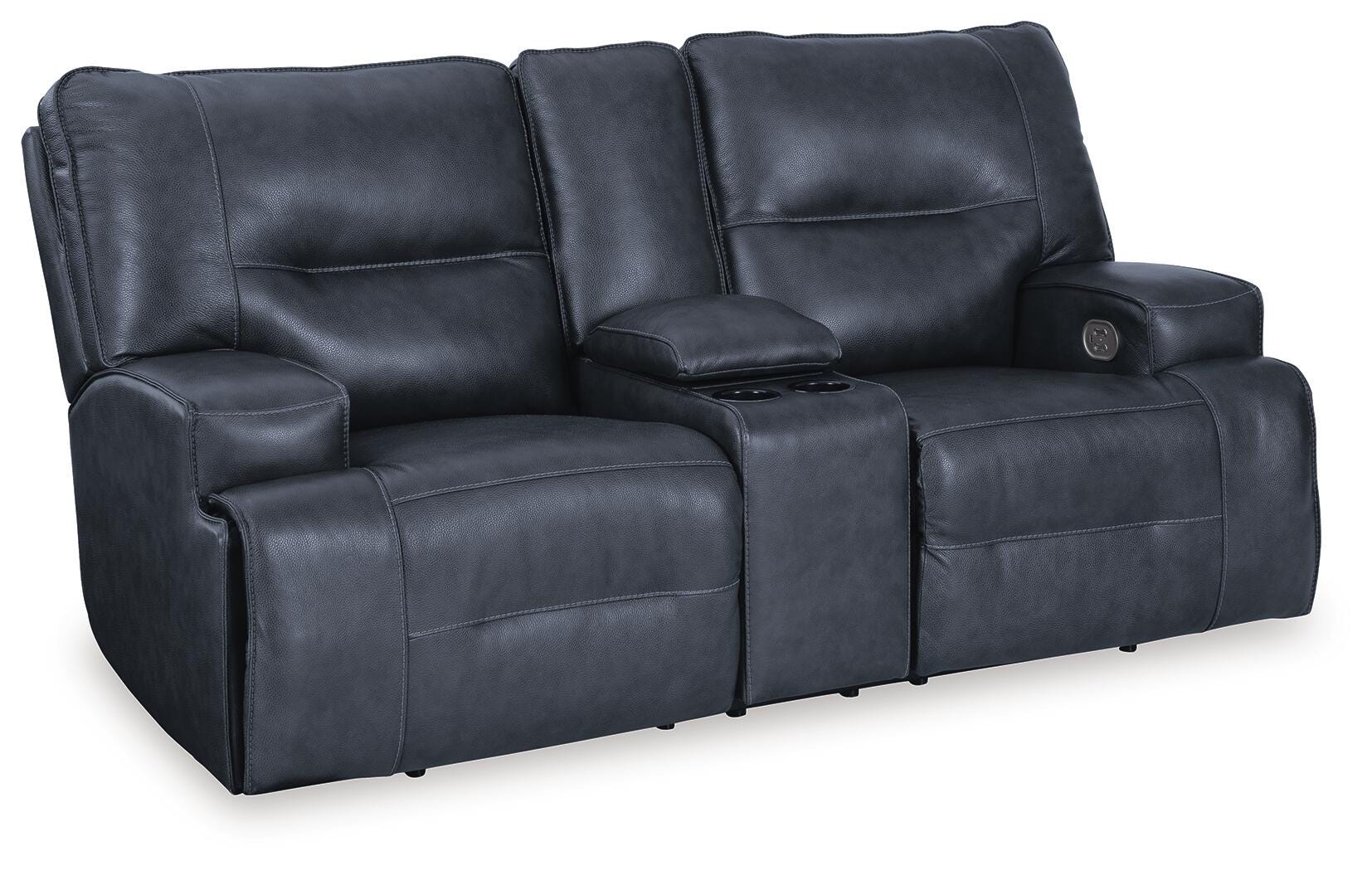 Francesca Power Reclining Loveseat with Console - image 2