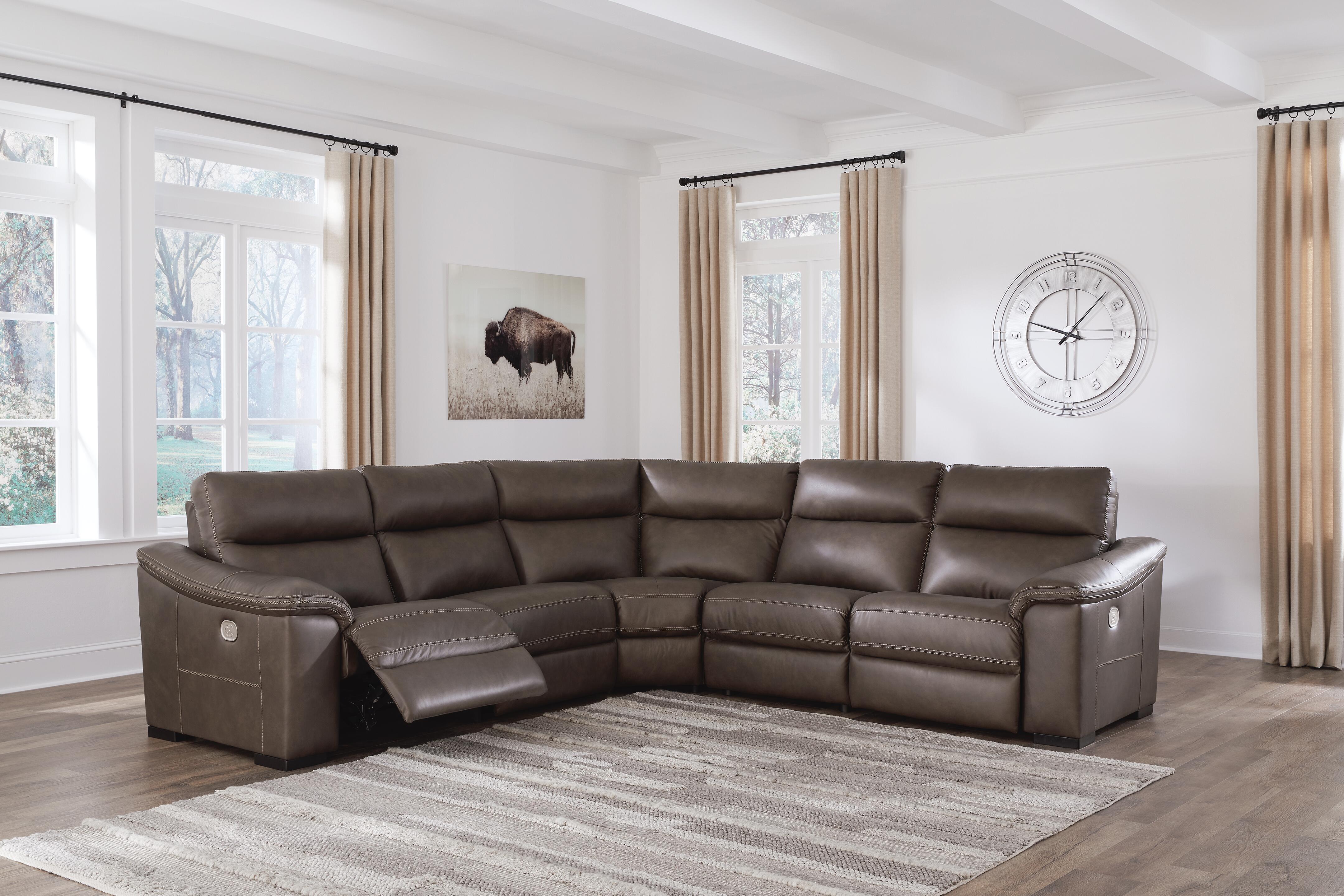 Salvatore 5-Piece Power Reclining Sectional, , large