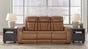 Boyington Power Reclining Sofa, Caramel, large